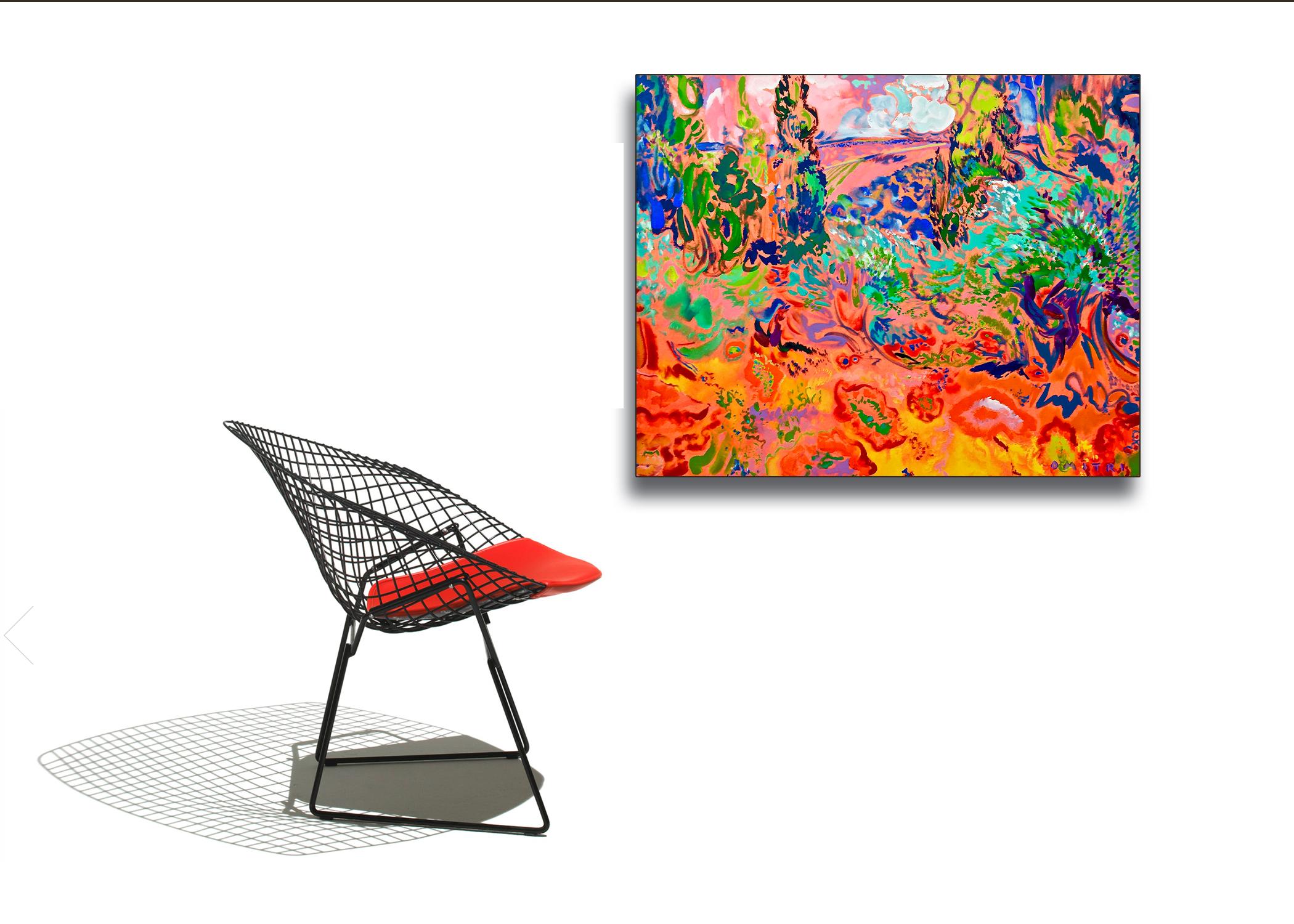 Dmitri Wright - Polyphony Opus 5  Toccata and Fugue, Painting 2017 For Sale 4
