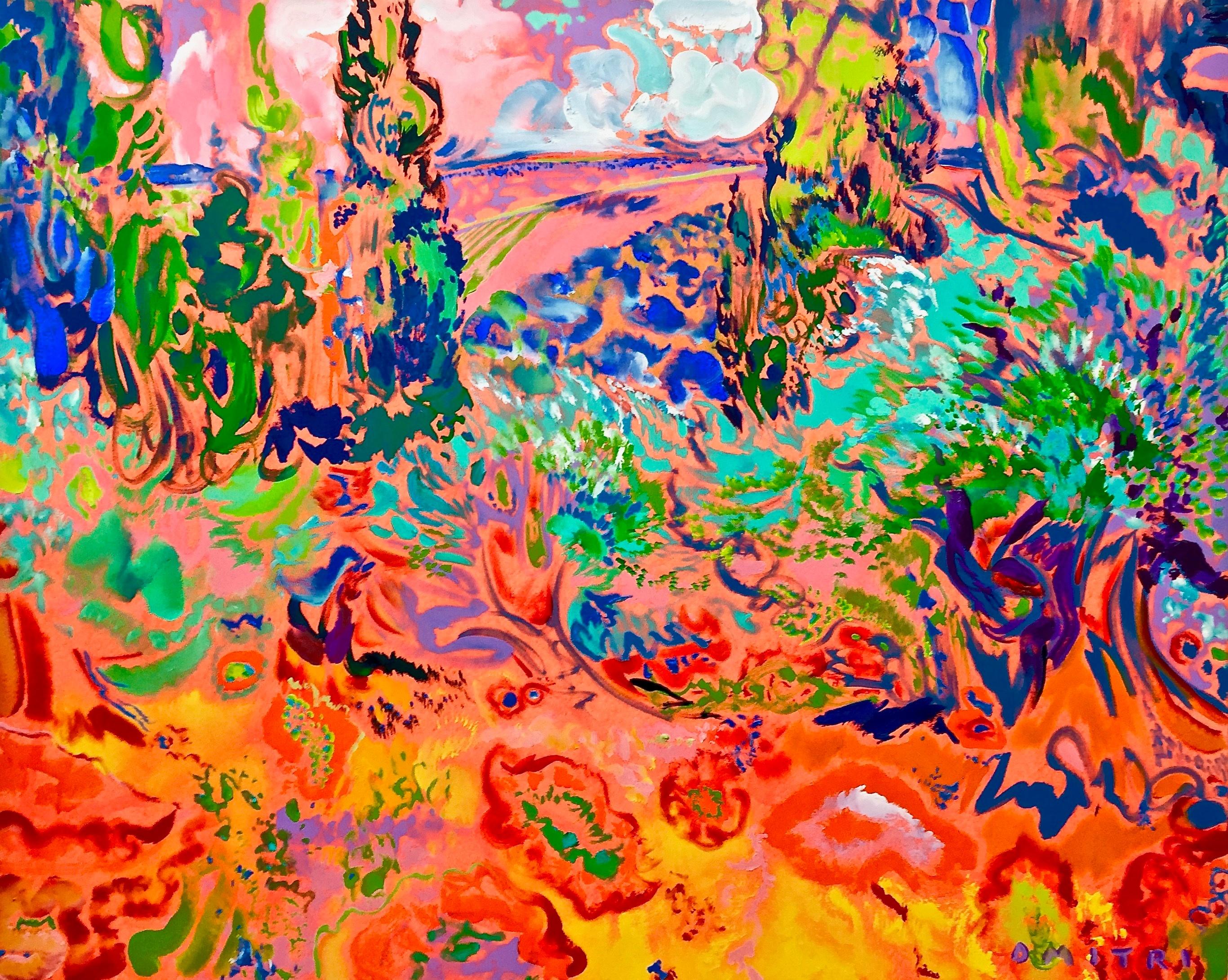 Dmitri Wright - Polyphony Opus 5  Toccata and Fugue, peinture 2017