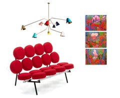 Dmitri Wright - Polyphony Opus I, peinture de 2017