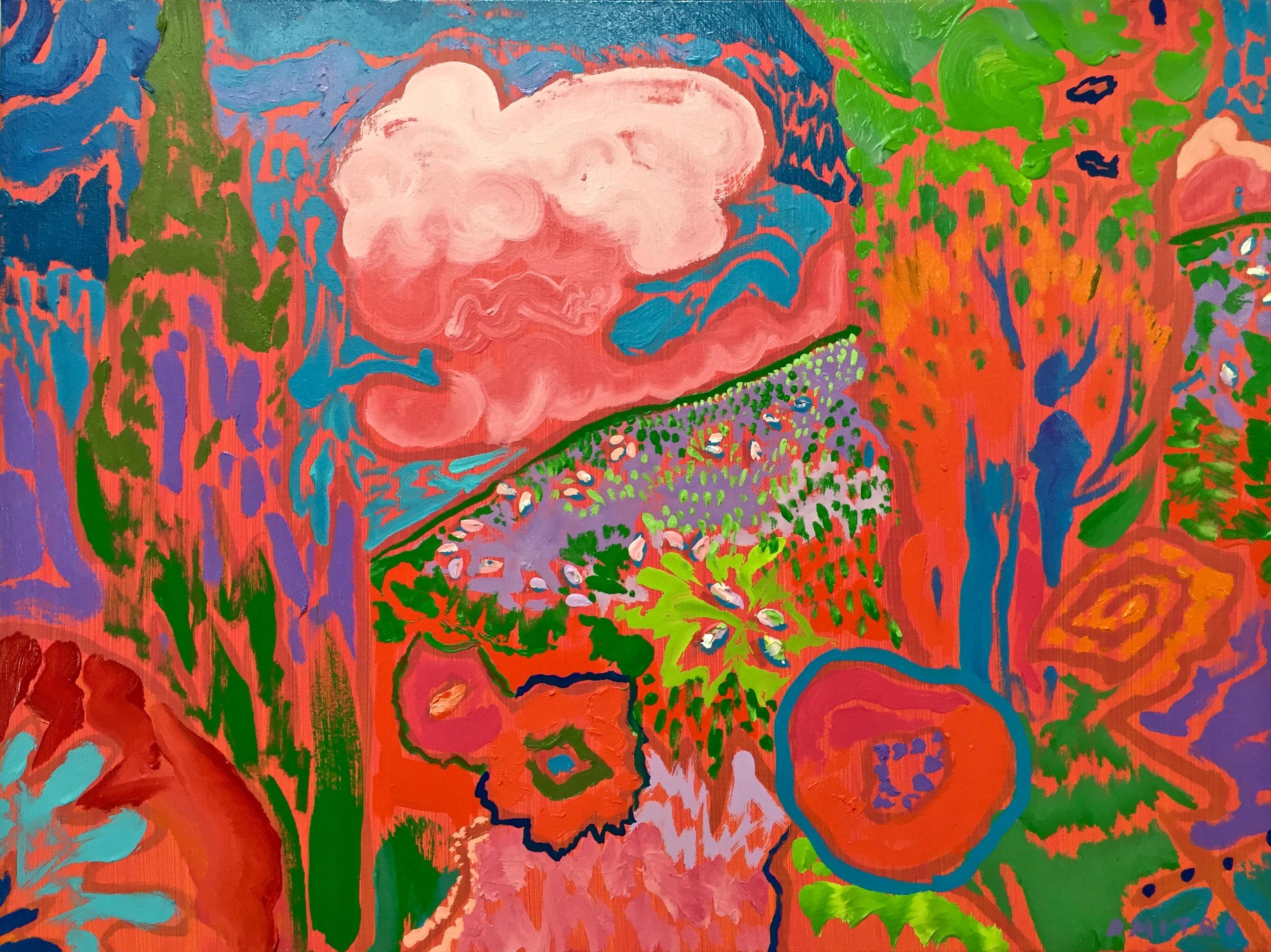 Óleo sobre lienzo 

Serie PROVENCAL:
"En [esta] serie exploraba las influencias clásicas de los maestros impresionistas, para basarme en sus ideas y hacerlas avanzar, pero siendo fiel a los muchos enfoques de la mezcla óptica, contraste simultáneo