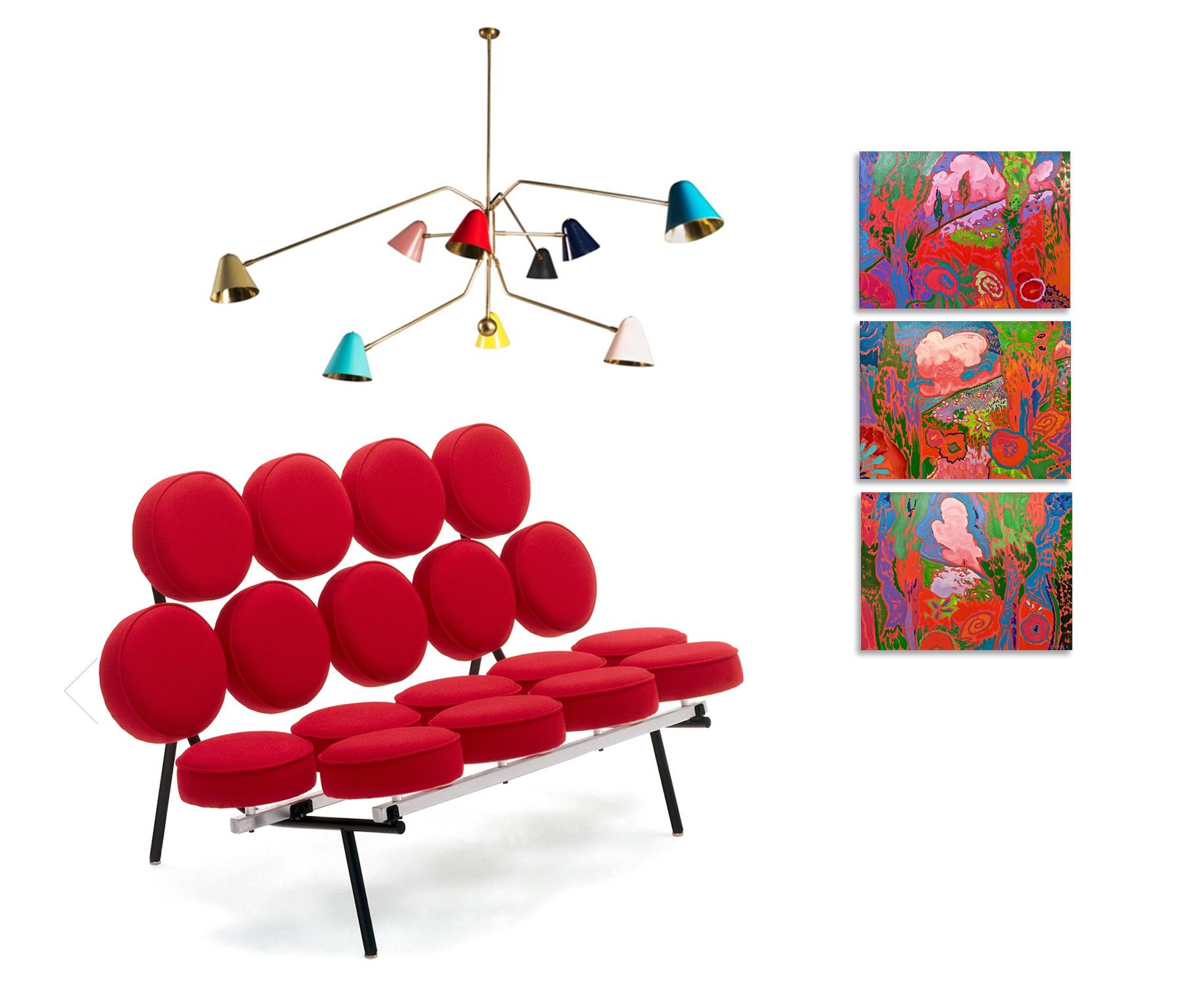 Dmitri Wright - Polifonia Opus III, Pittura 2017 in vendita 1