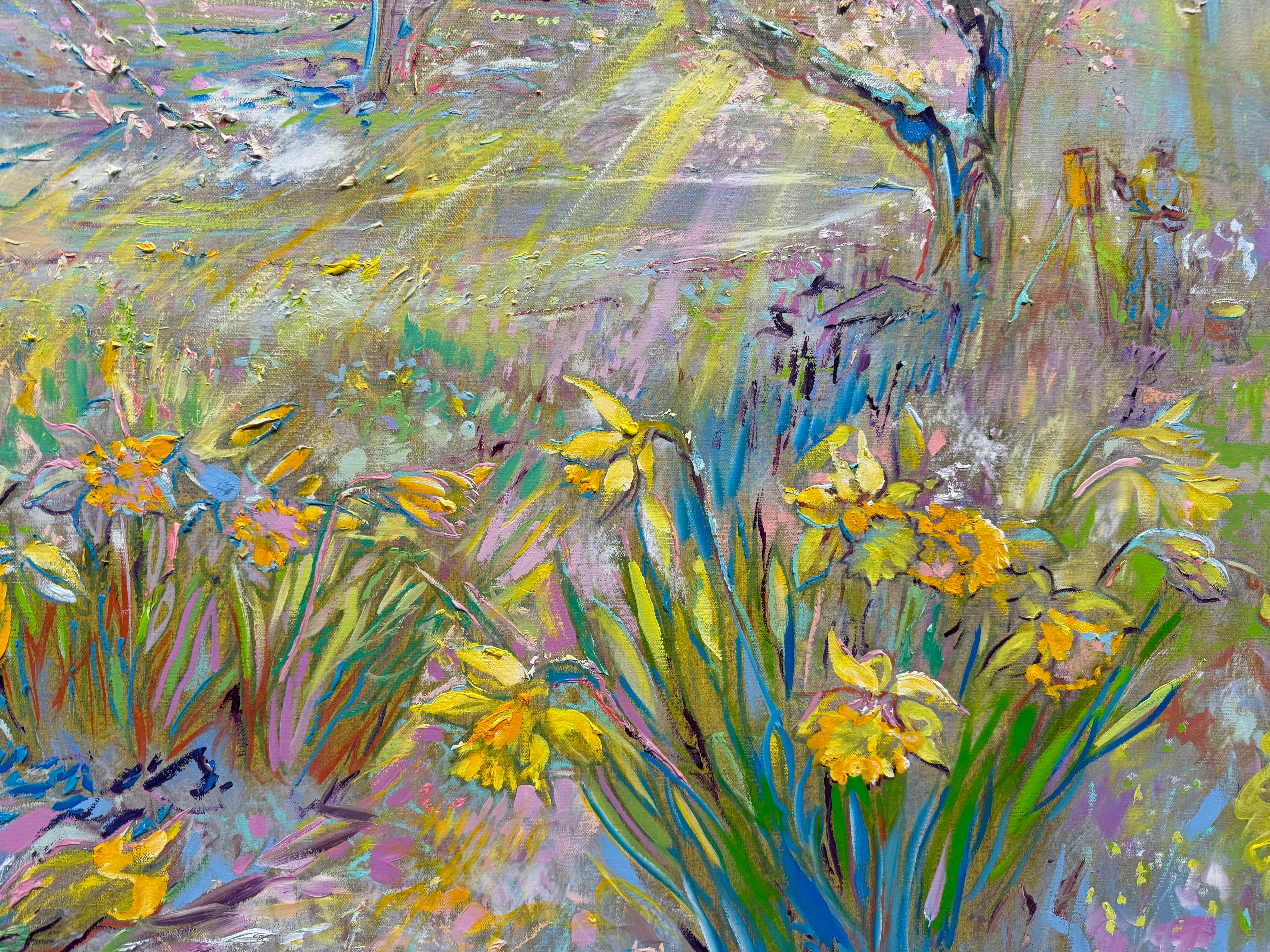 Dmitri Wright - Gelo di primavera, Pittura 2021 in vendita 2
