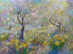 Dmitri Wright - Dmitri Wright - Spring Frost, Painting 2021 Dmitri Wright - Spring Frost, Painting 2021