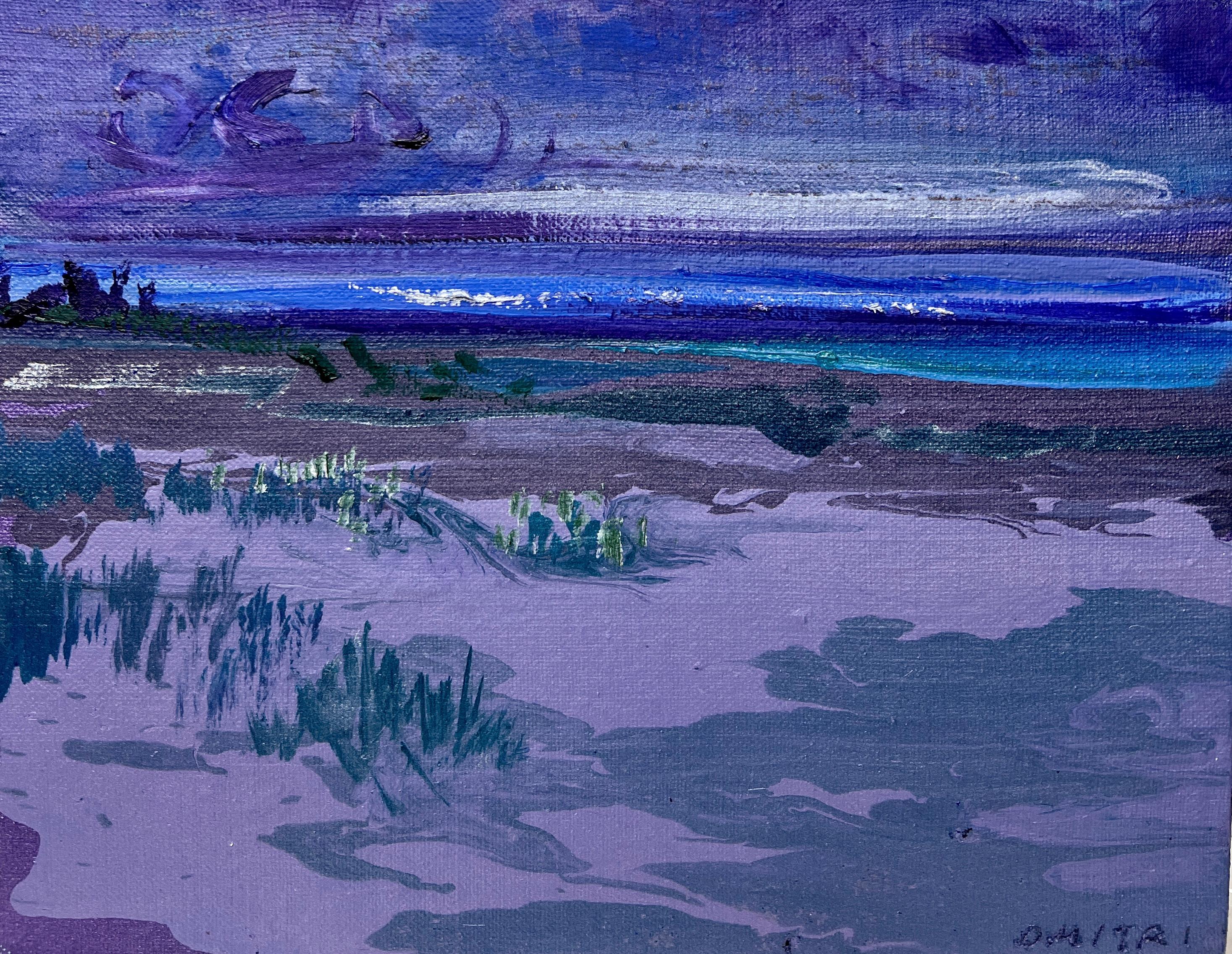 Dmitri Wright - Twilight opus two, Painting 2025
