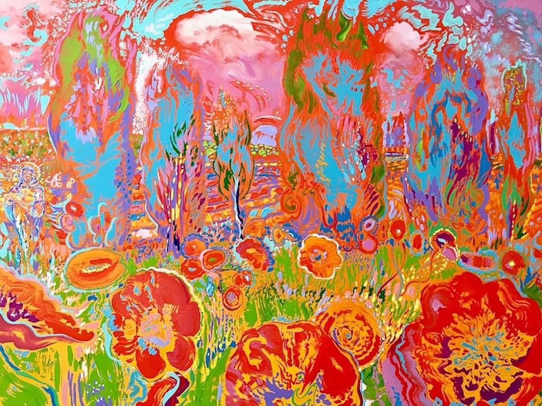 PROVENCAL Series:
“In [this] series I was exploring the classical influences of the impressionist masters, to build on their ideas to move them forward, yet being true to the many approaches from optical mixing, simultaneous contrast to be in