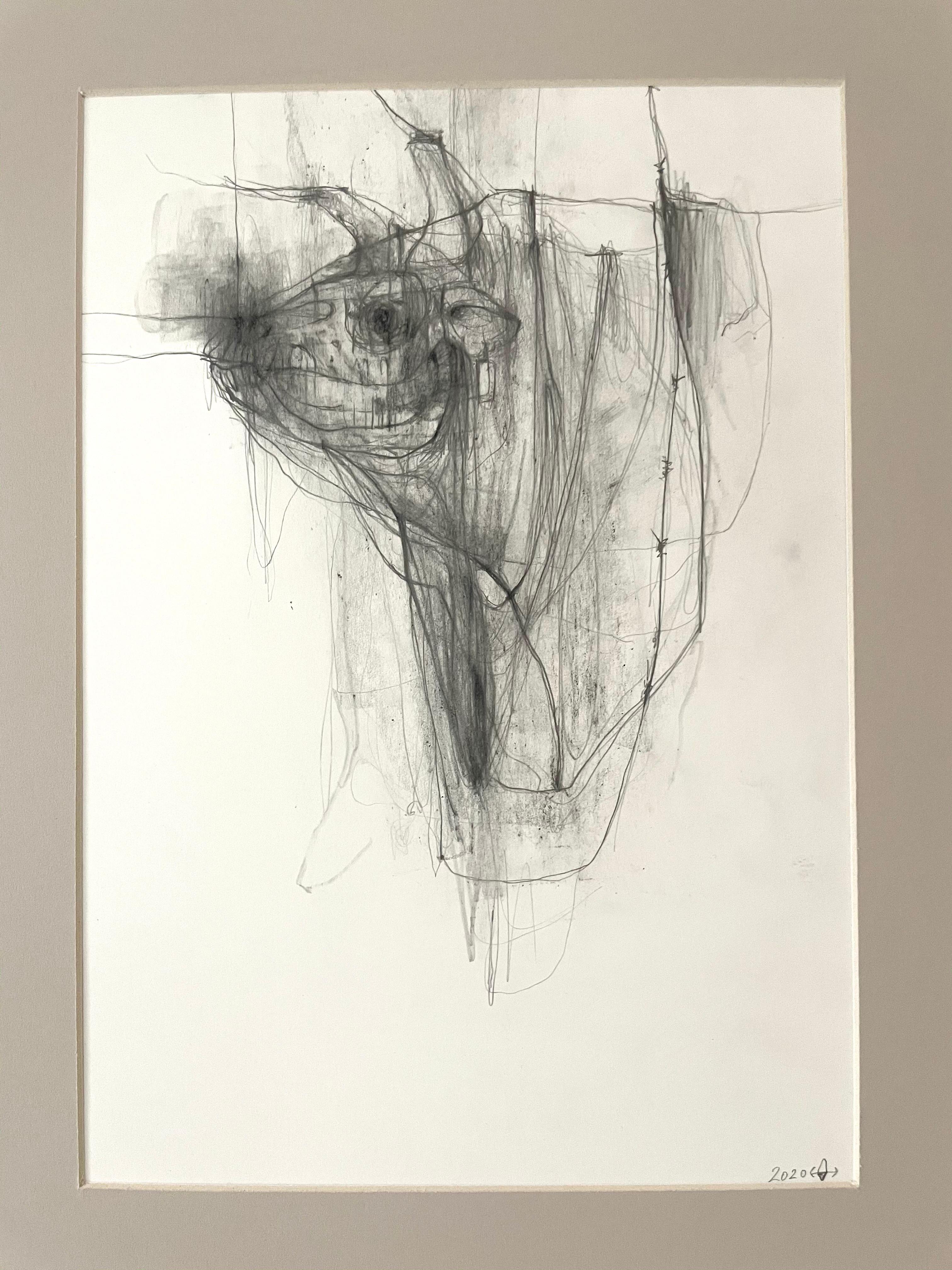 Bul Il - disegno a linee espressive - Nude Grigio di Dmitrii Drugakov