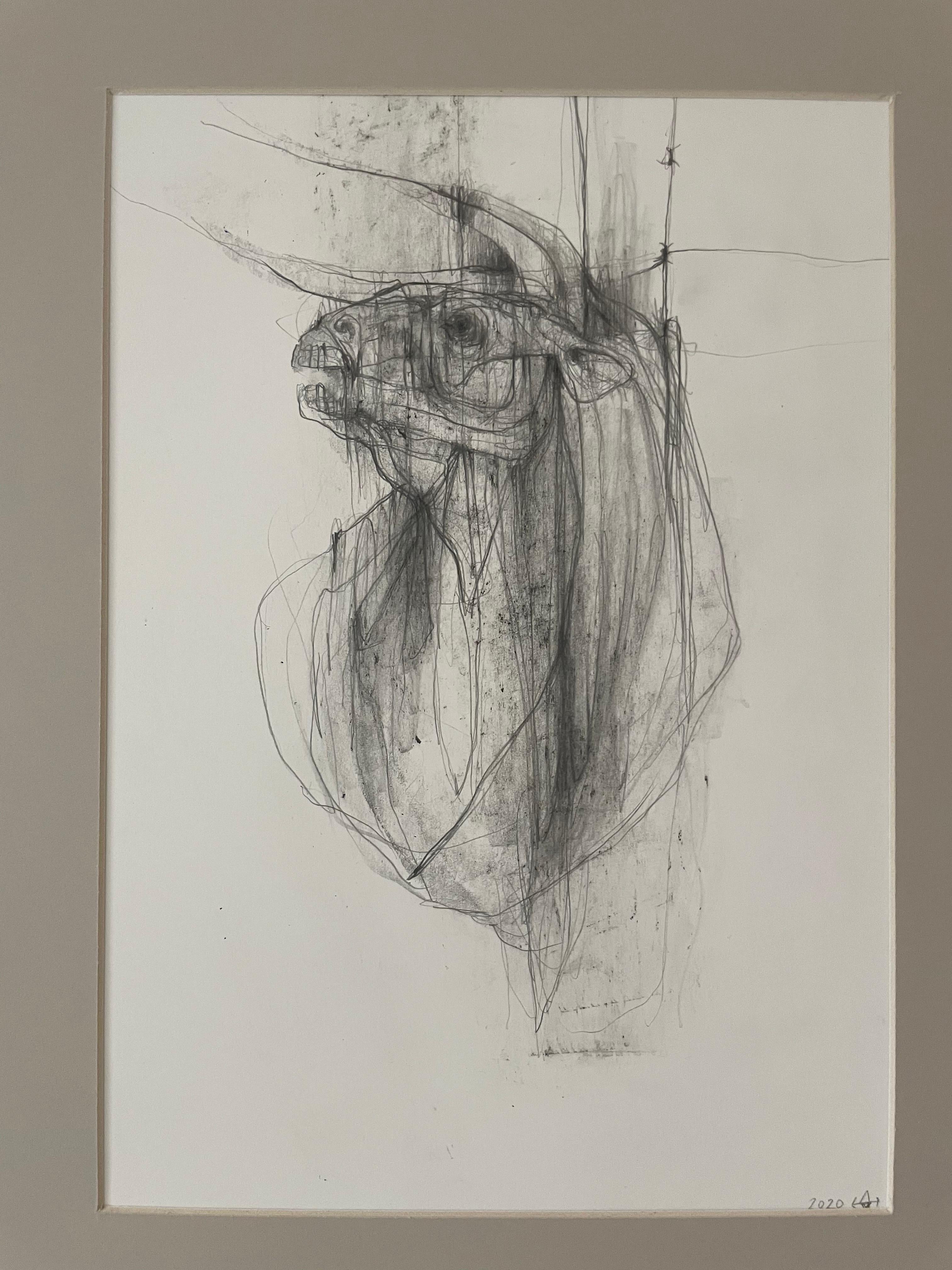 Bul Il - disegno a linee espressive in vendita 1
