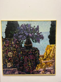 "Gursuf" Crimea, Terrace on the Black Sea 95 x 96 1991