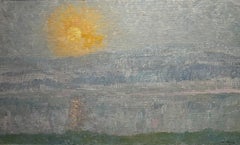 "Shining sunrise"  Oil cm. 100 x 62