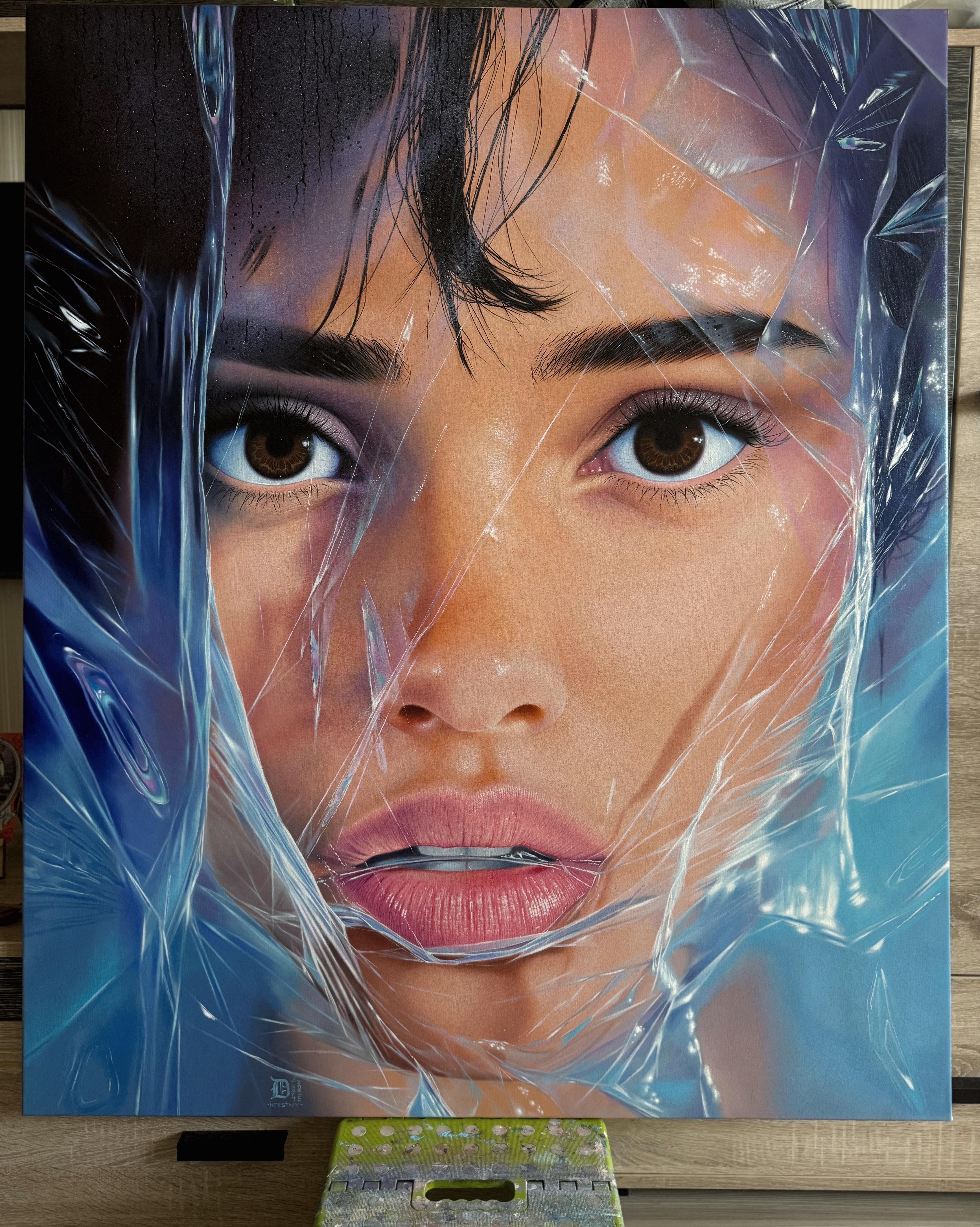 „Beyond Reality #2“ Porträt-Ölgemälde 47