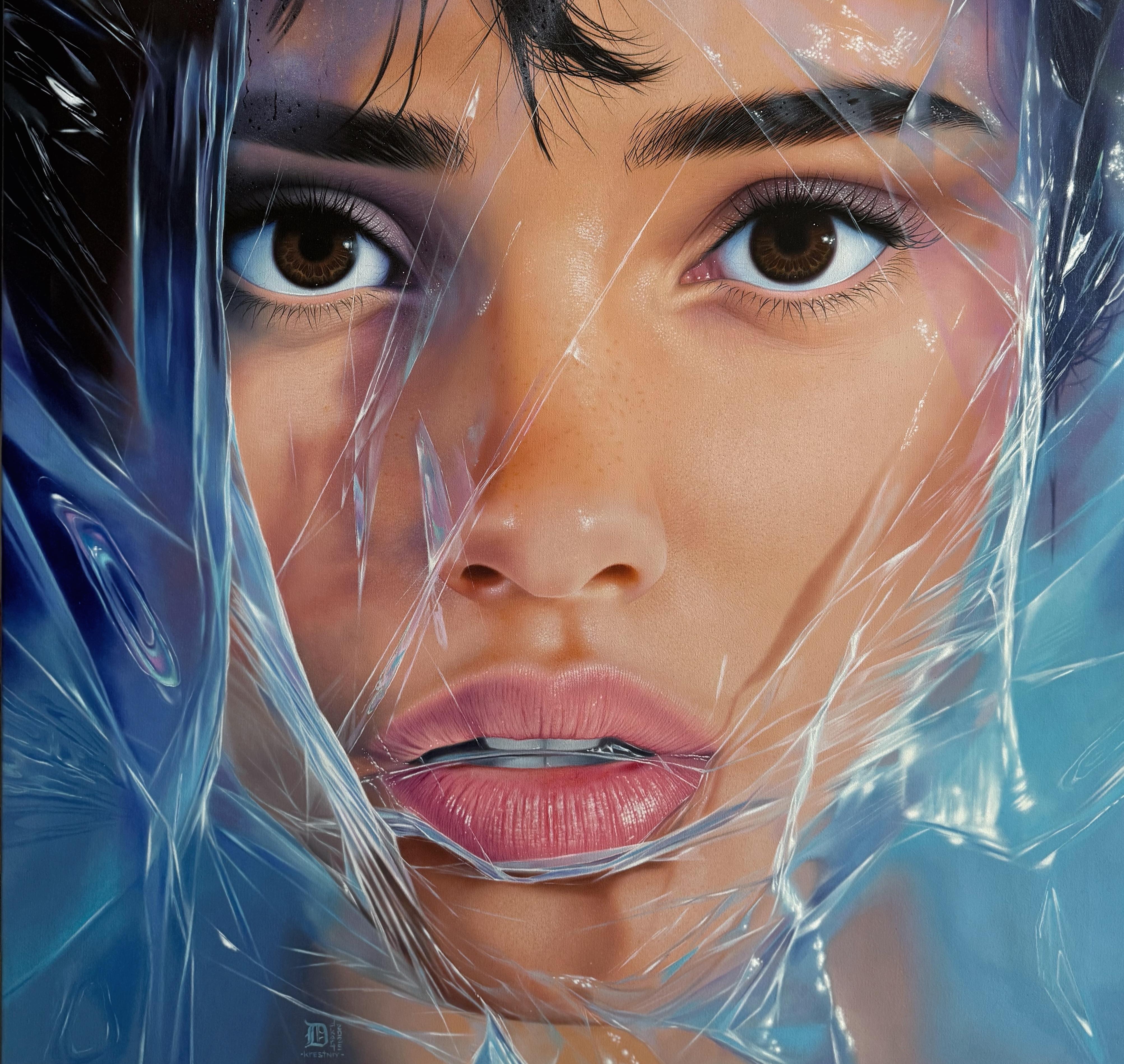 „Beyond Reality #2“ Porträt-Ölgemälde 47