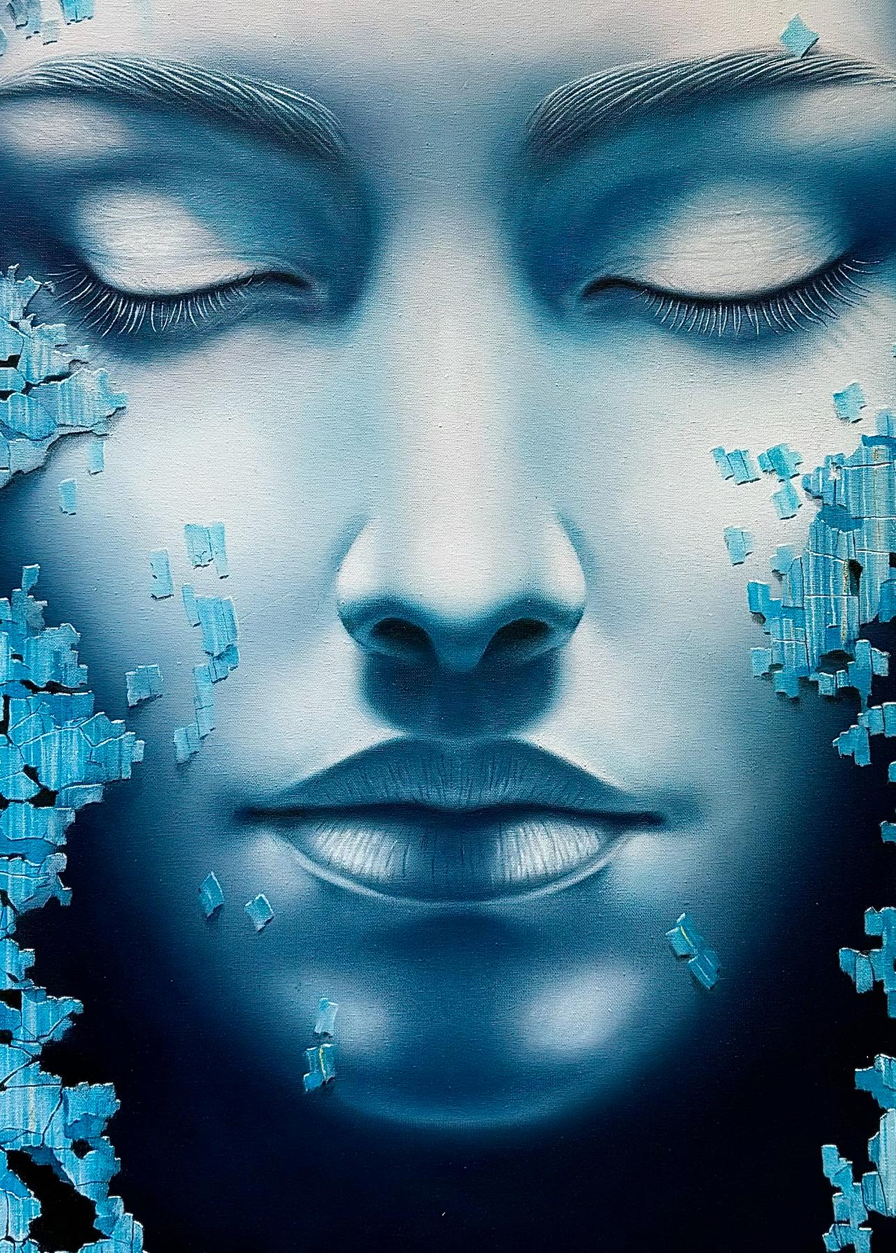 « Mystique n.1 » Portrait à l'huile 28