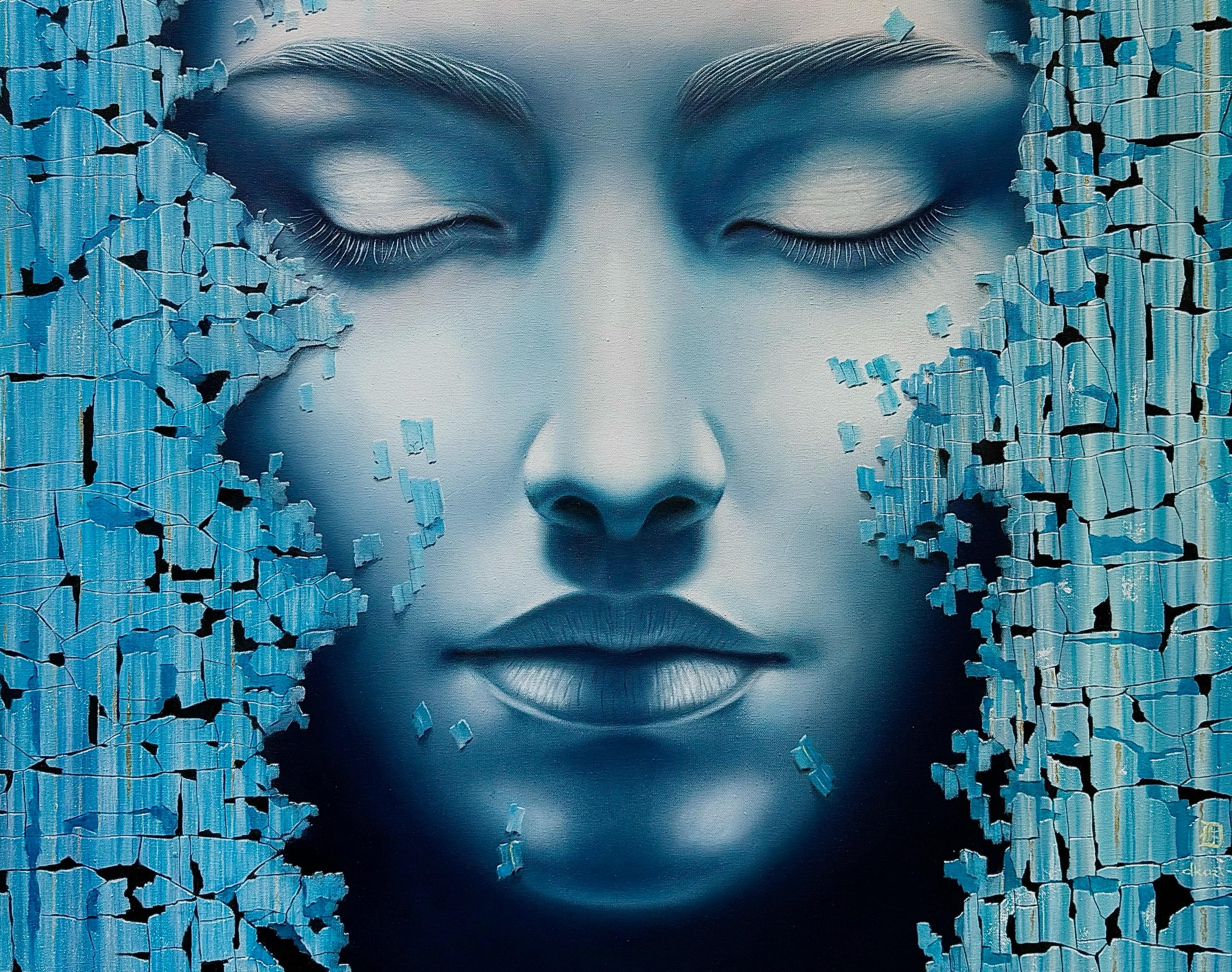 « Mystique n.1 » Portrait à l'huile 28