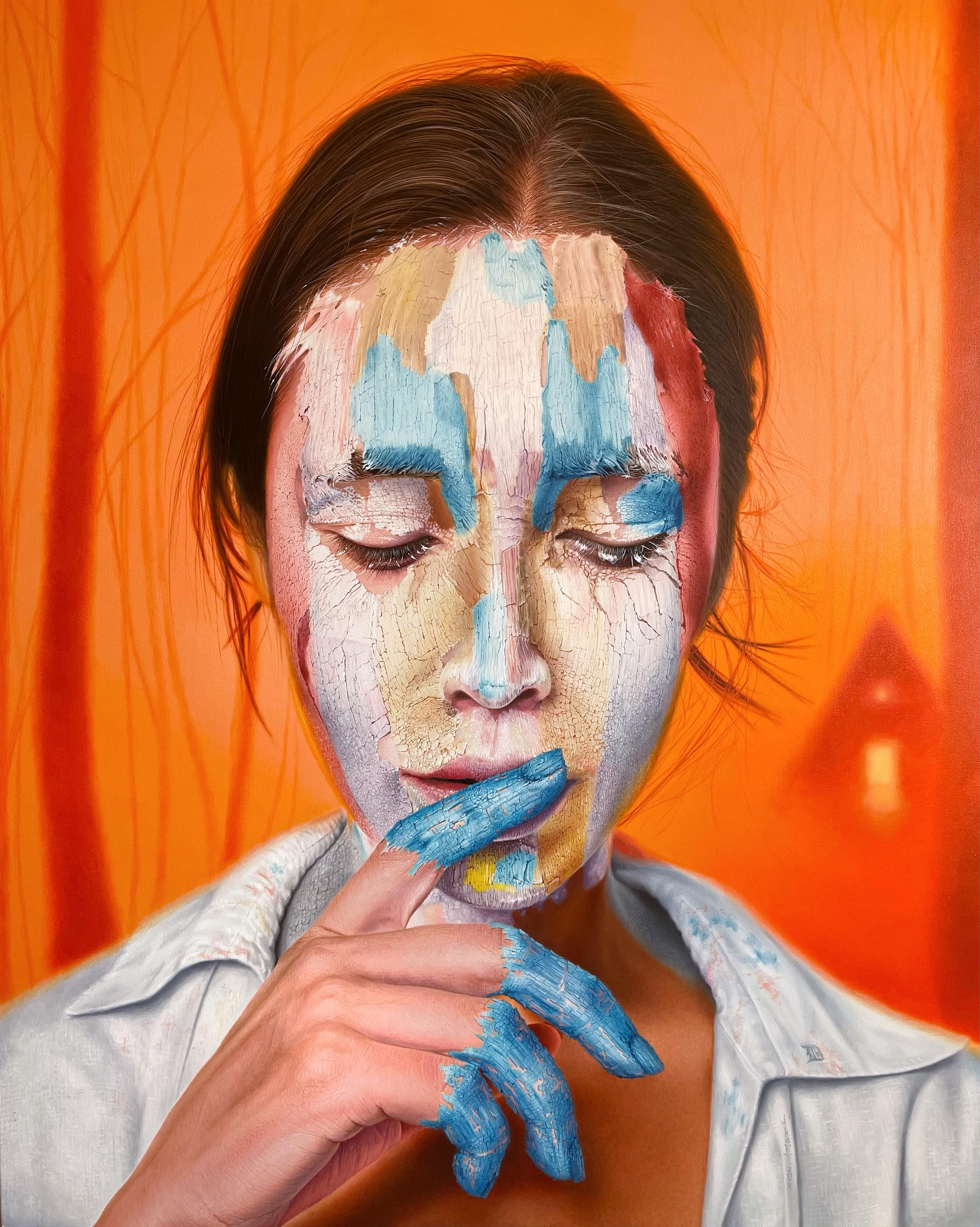Pittura a olio "Stregoneria" 59" x 47" pollici di Dmitriy Krestniy