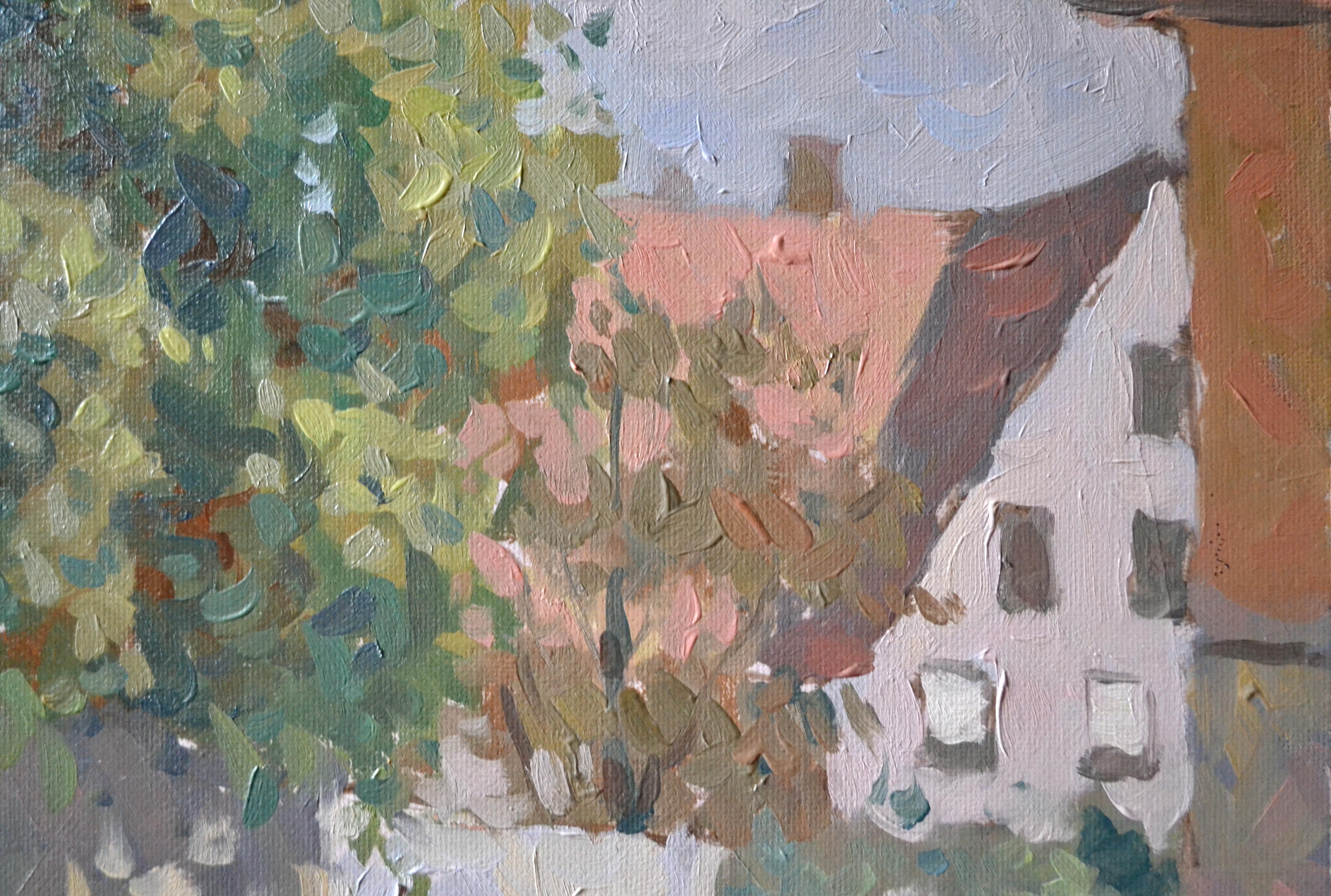 A city corner in late summer For Sale 2