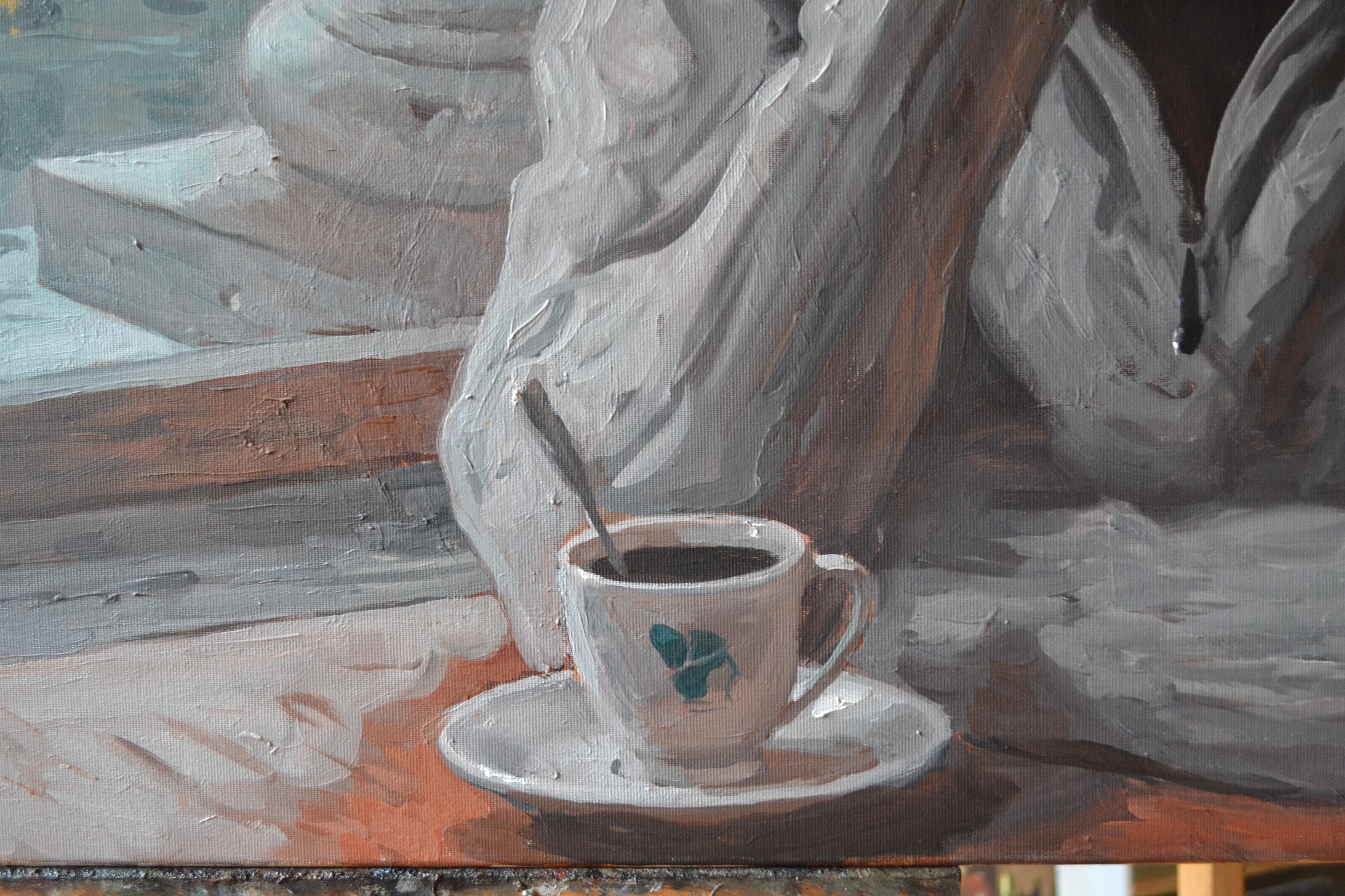 A cup of coffee in Venice For Sale 1