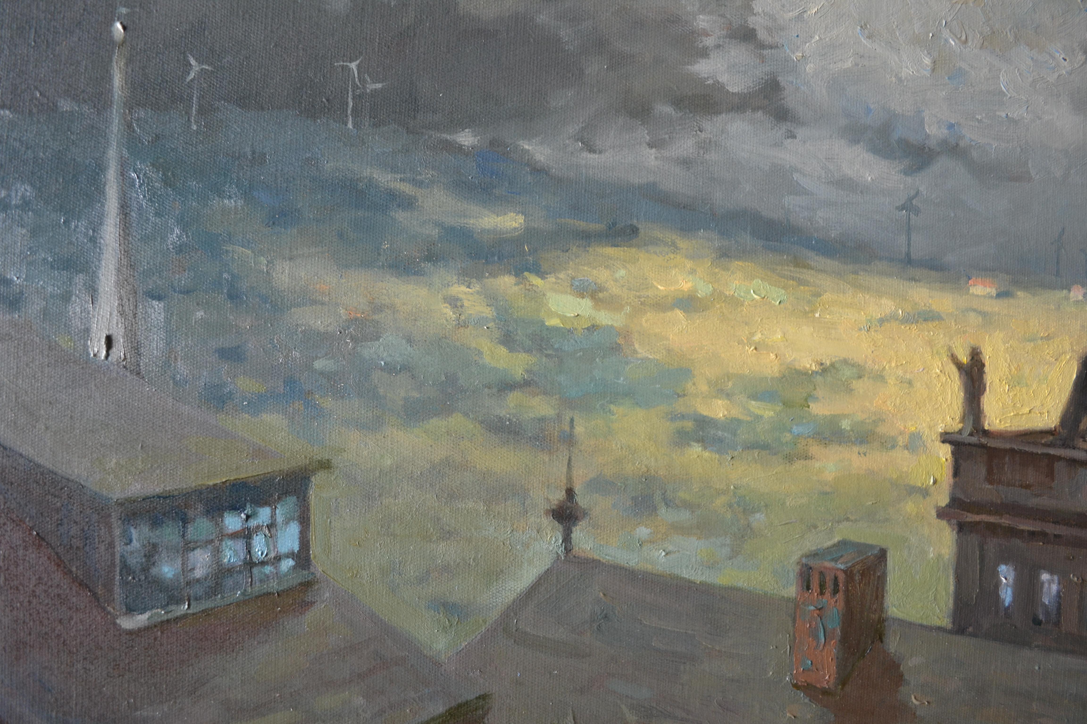 Nach dem Sturm. In der Altstadt im Angebot 5