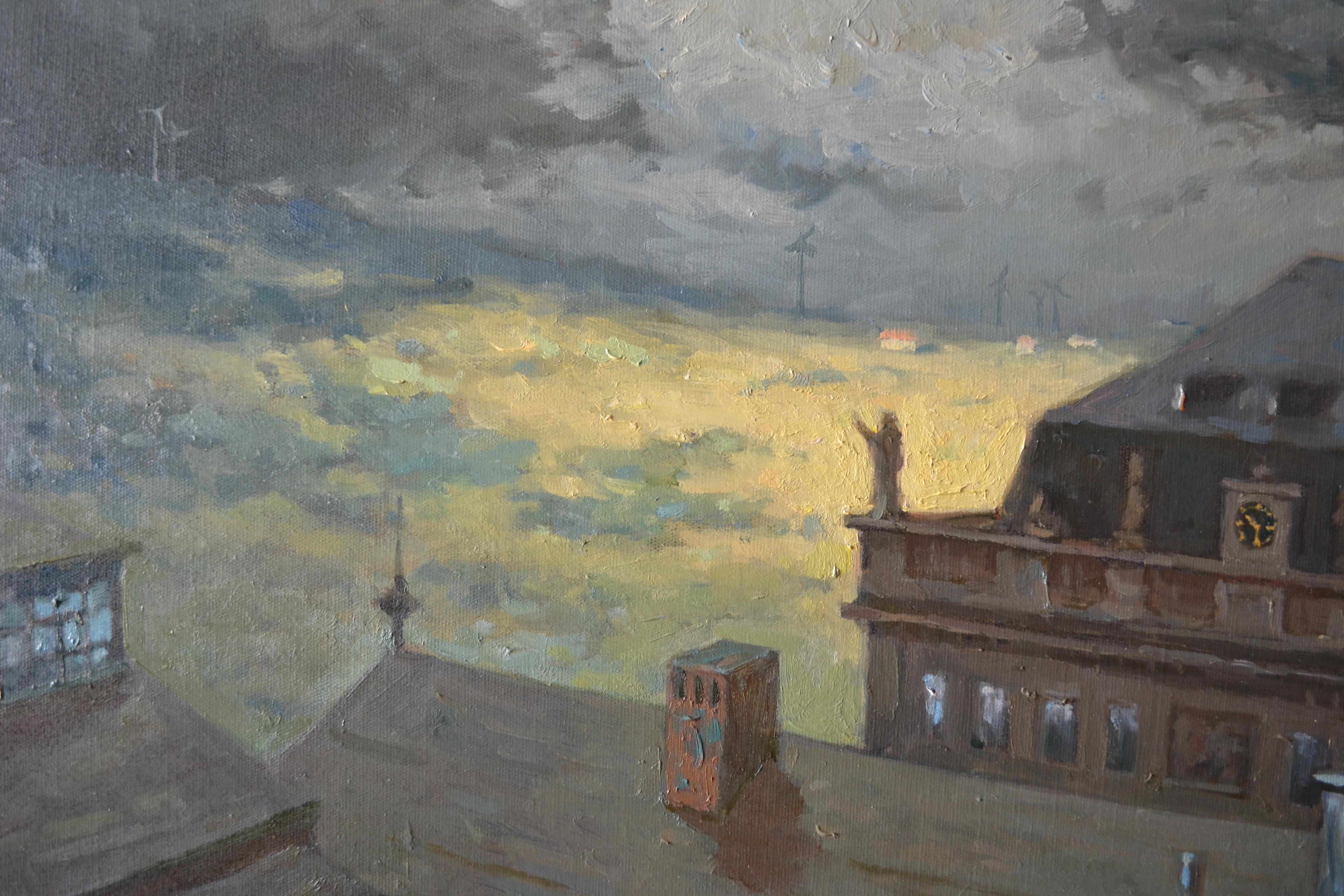 Nach dem Sturm. In der Altstadt im Angebot 4
