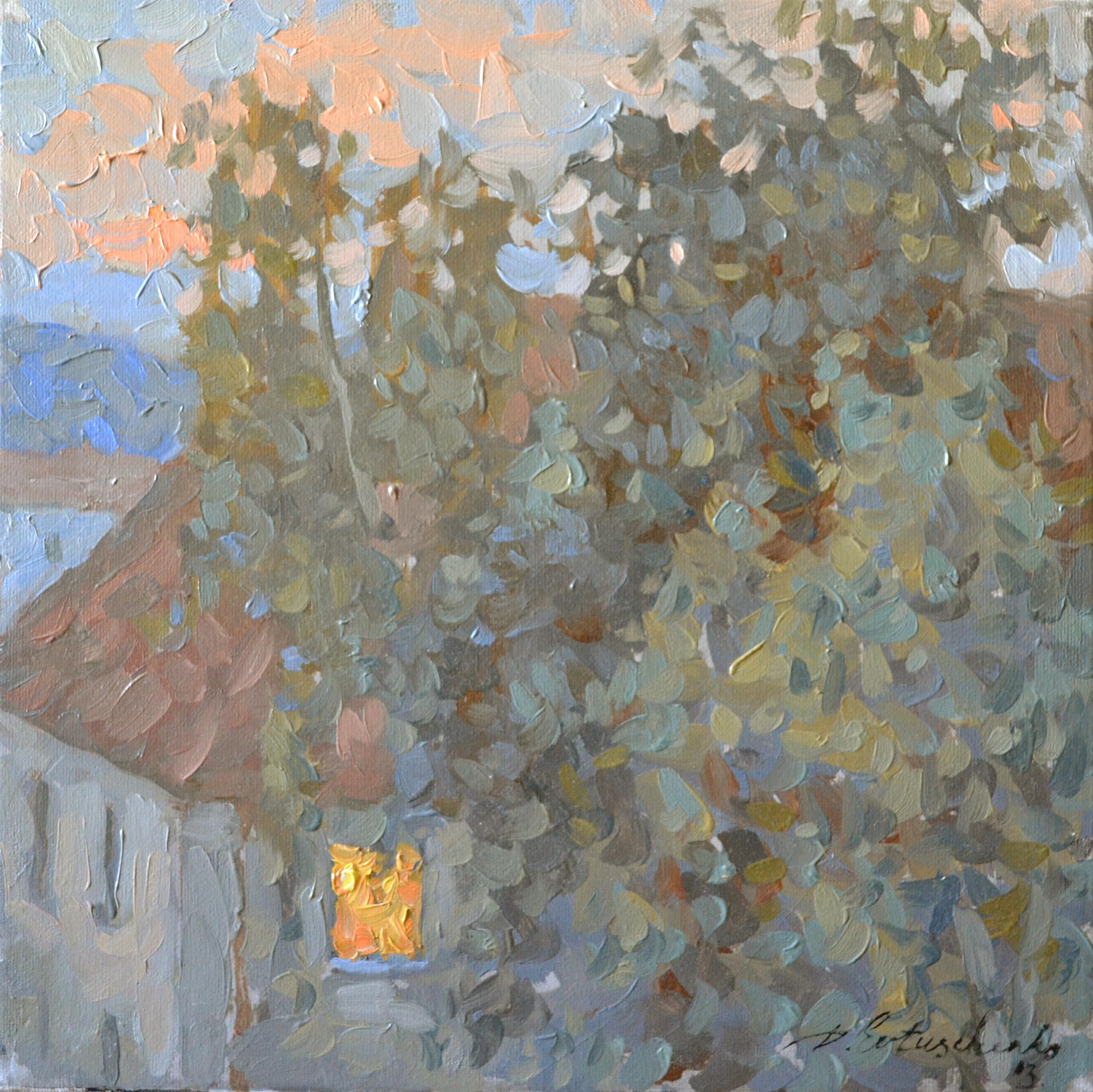 Dmitry Evtushenko Landscape Painting – Abendstimmung