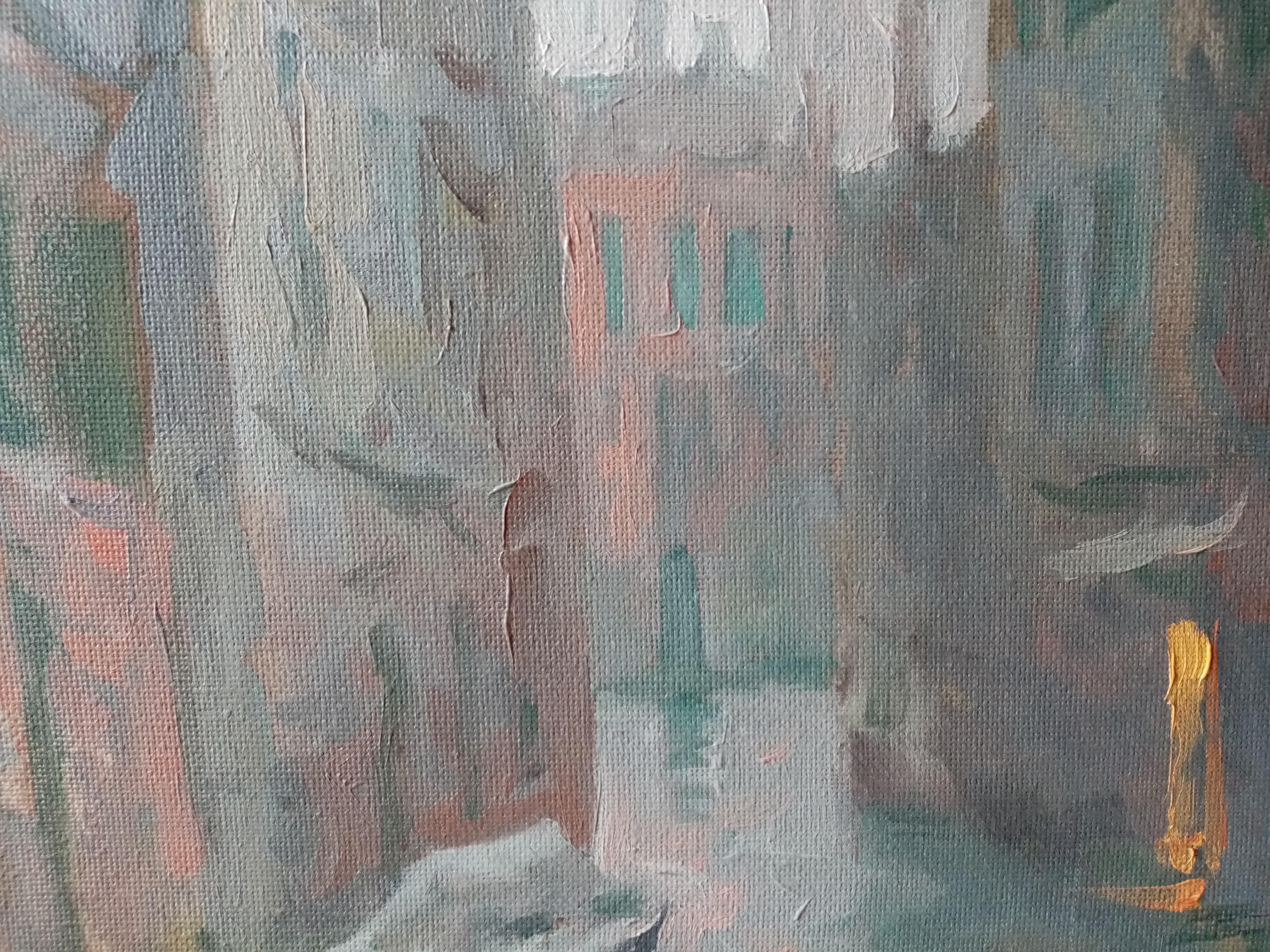 Clocher de Frari dans le brouillard en vente 4