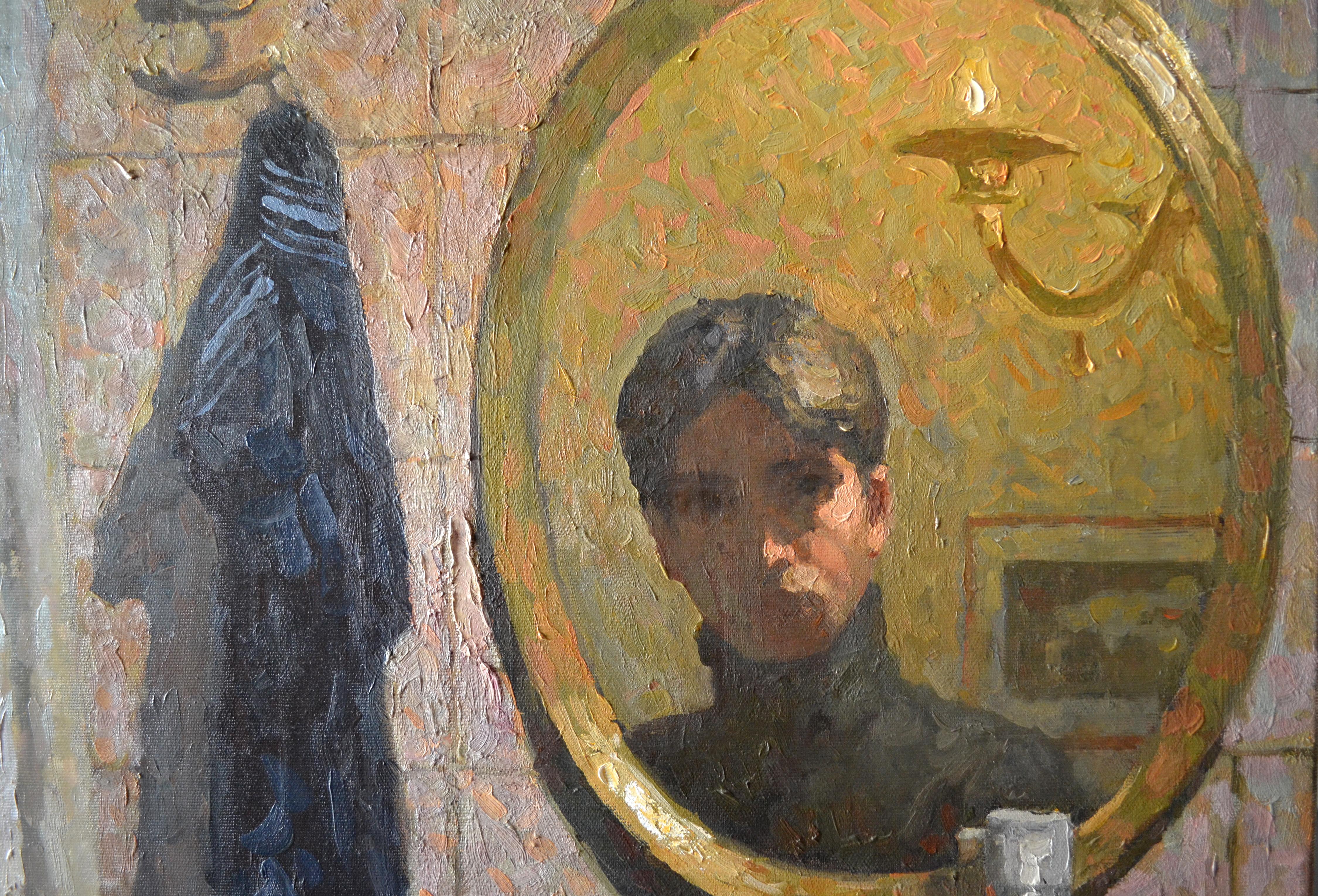 In einem Hotelzimmer. Venedig (Realismus), Painting, von Dmitry Evtushenko