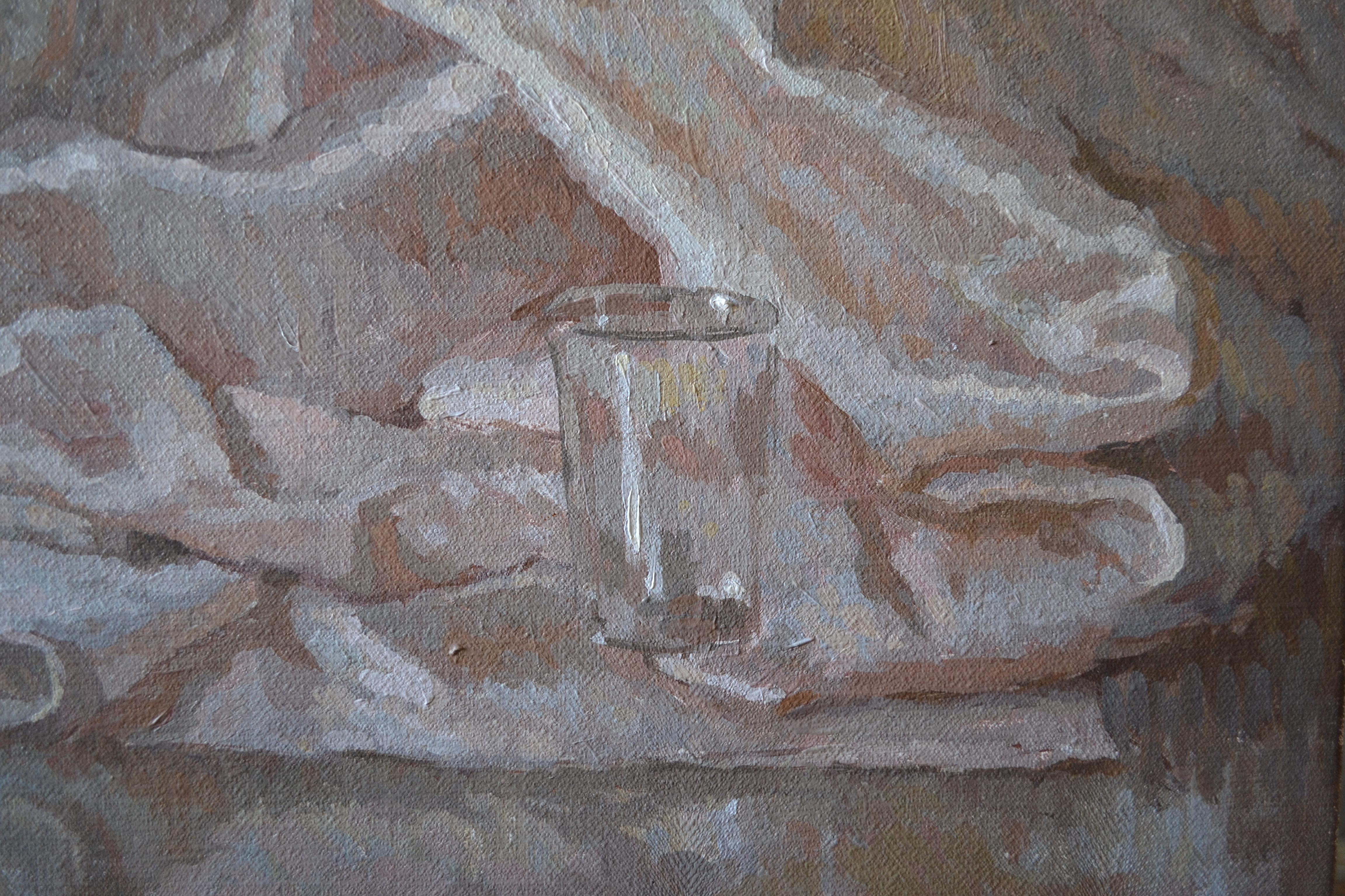 In dialogue with Morandi - Realist Painting by Dmitry Evtushenko