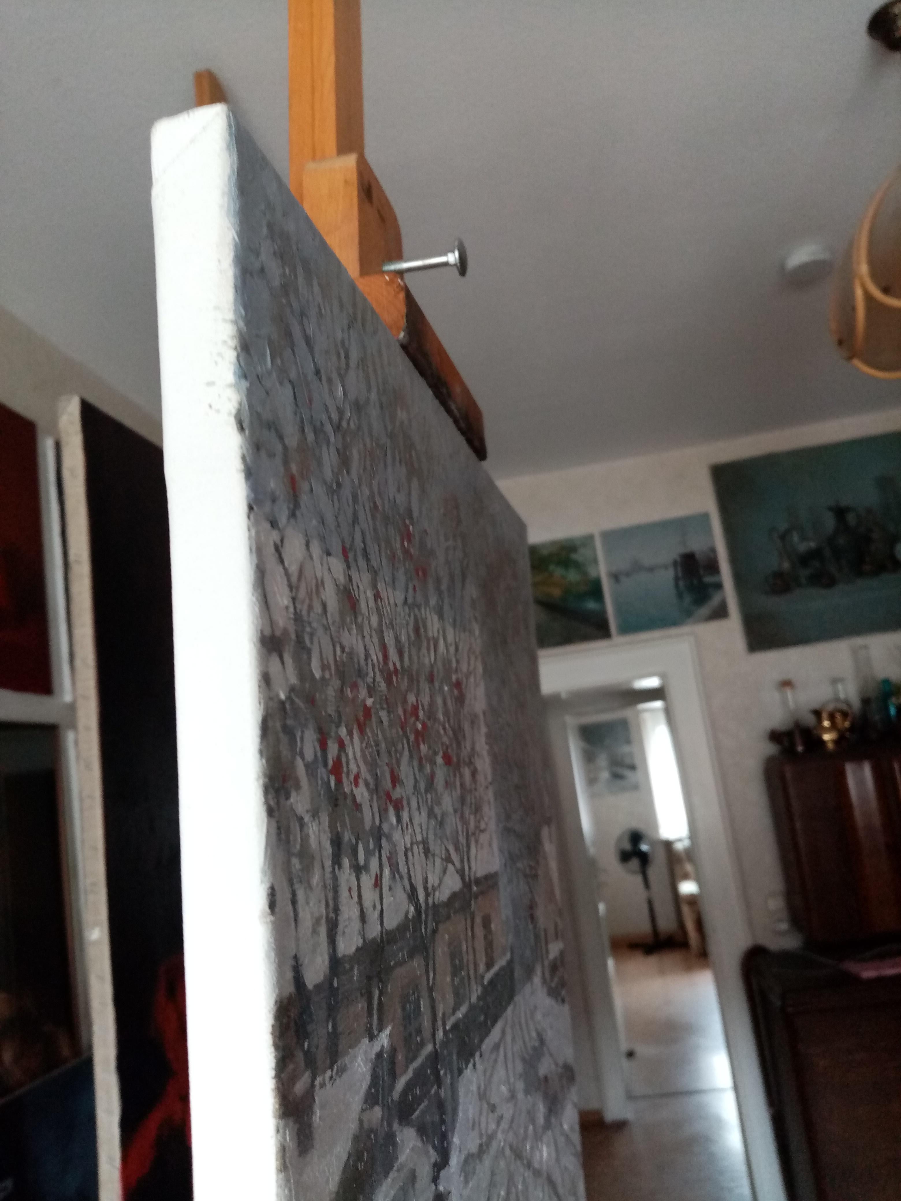 A proximité de Main en hiver - Painting de Dmitry Evtushenko