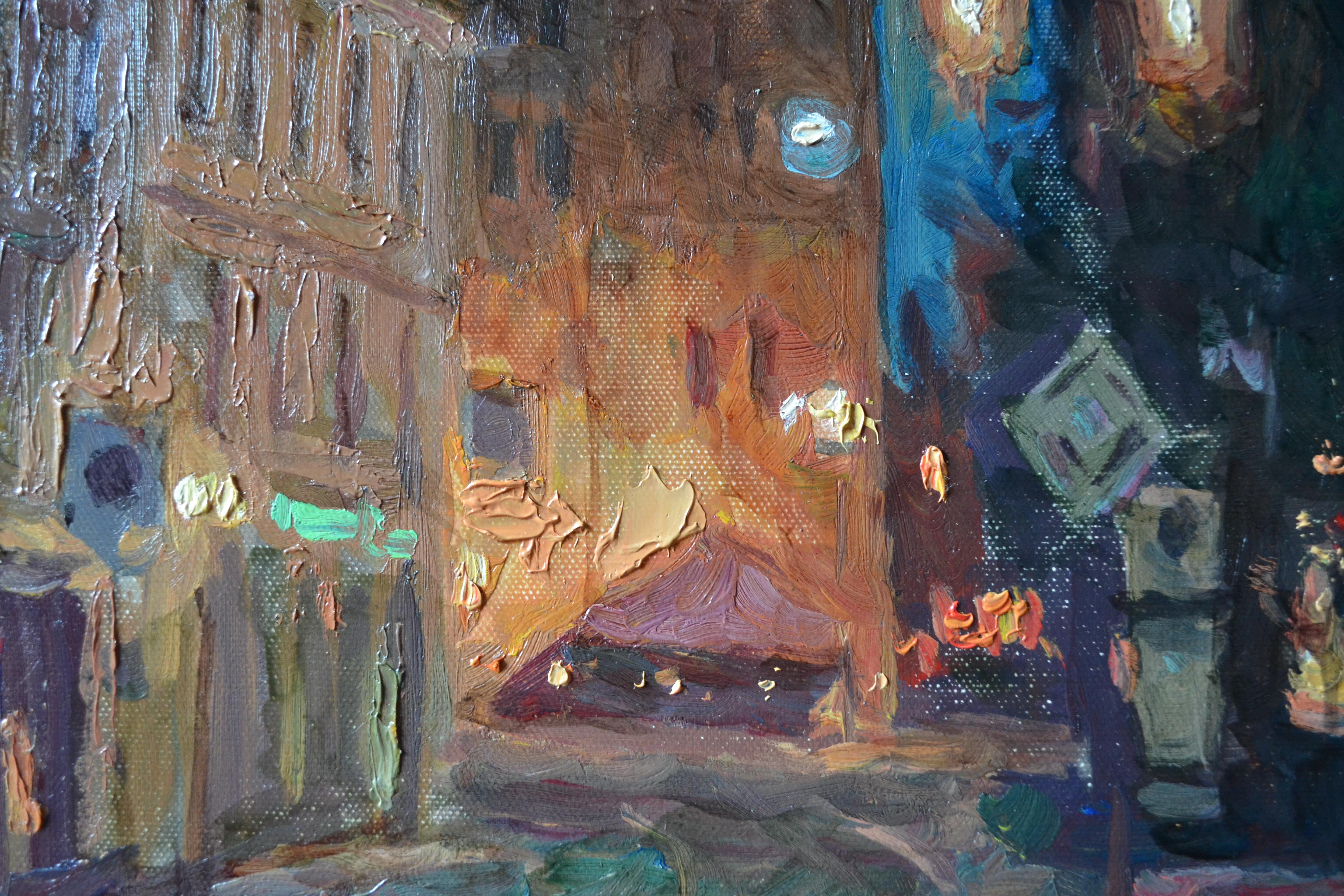 Night in a Bavarian town For Sale 1