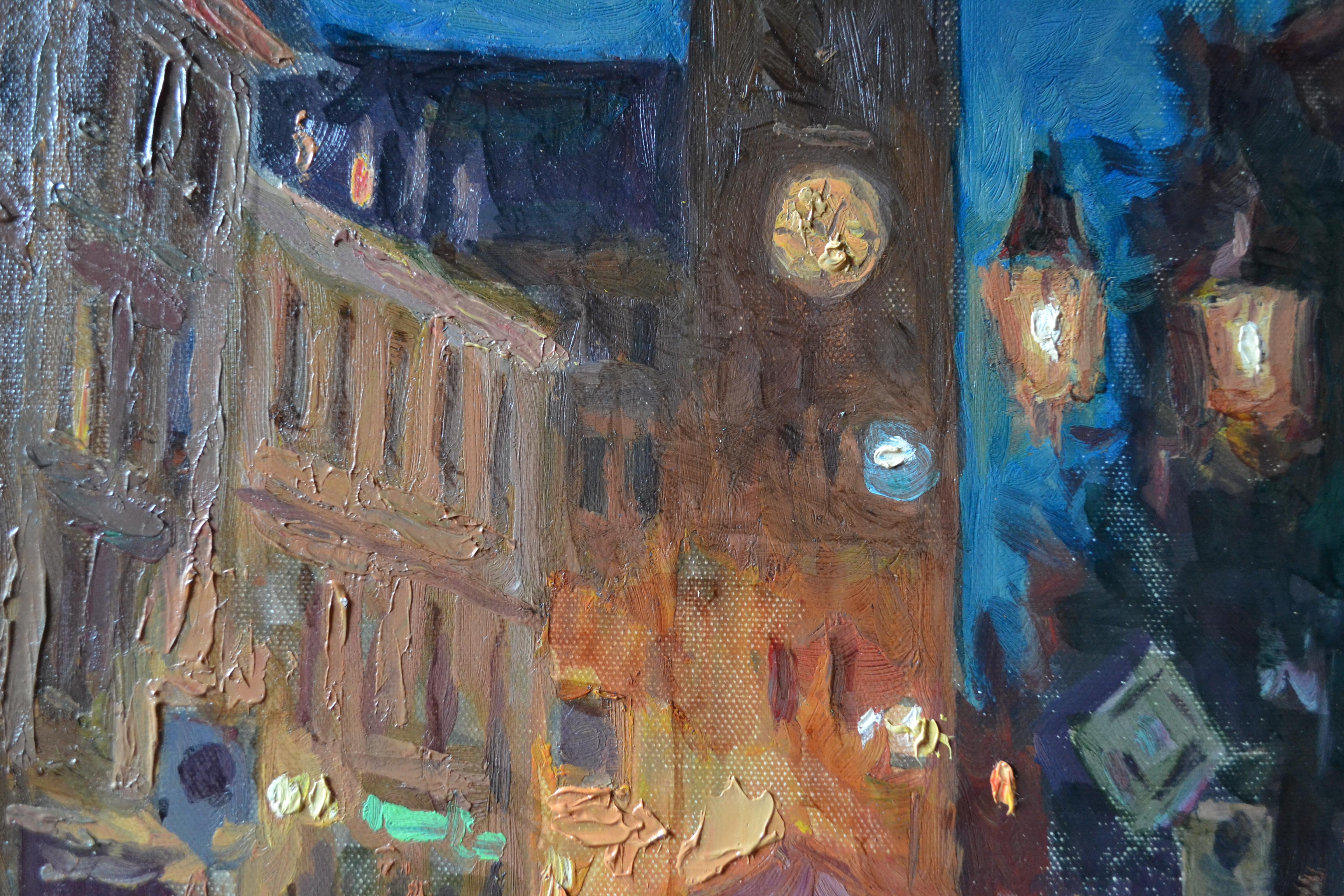 Night in a Bavarian town For Sale 2