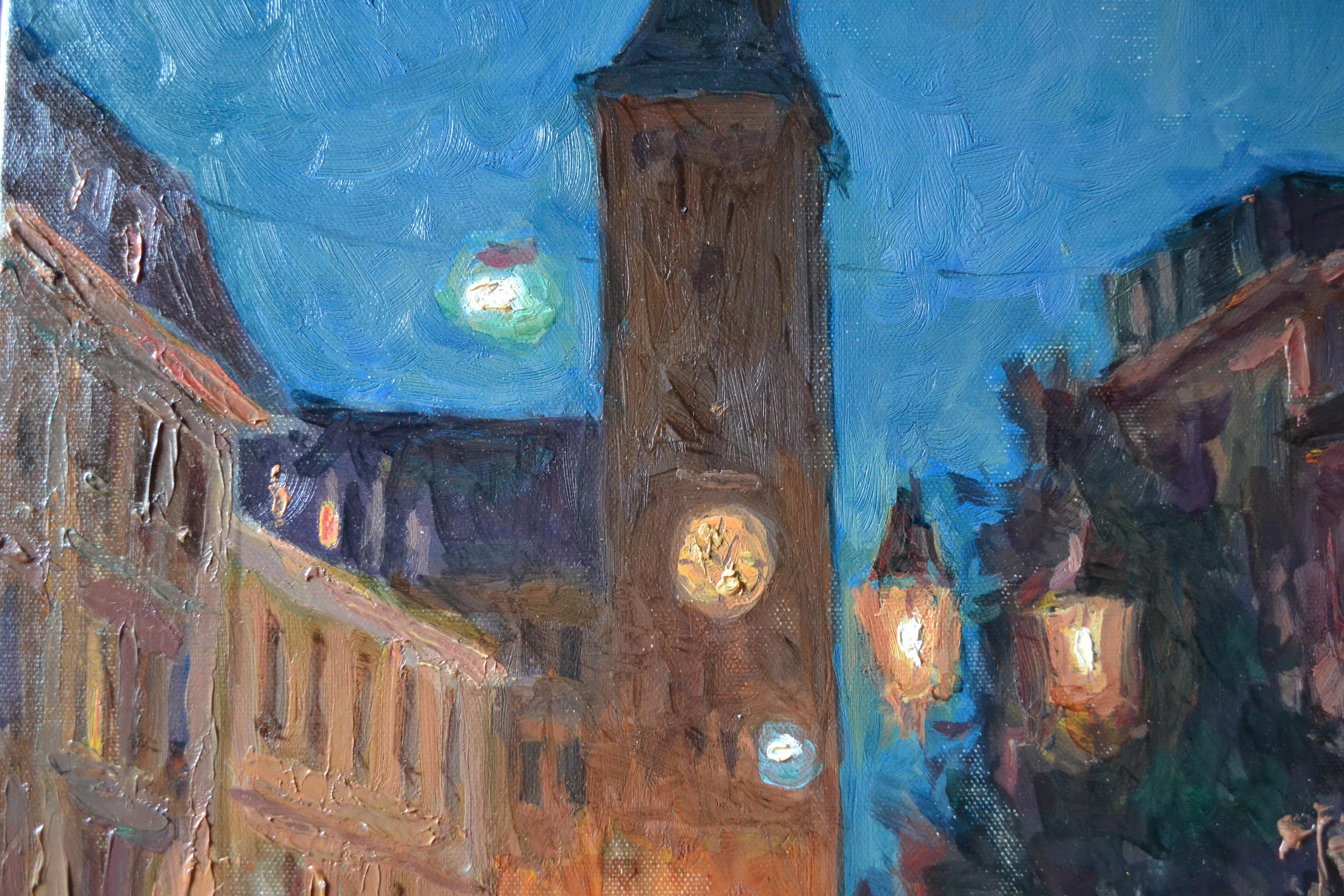 Night in a Bavarian town For Sale 3