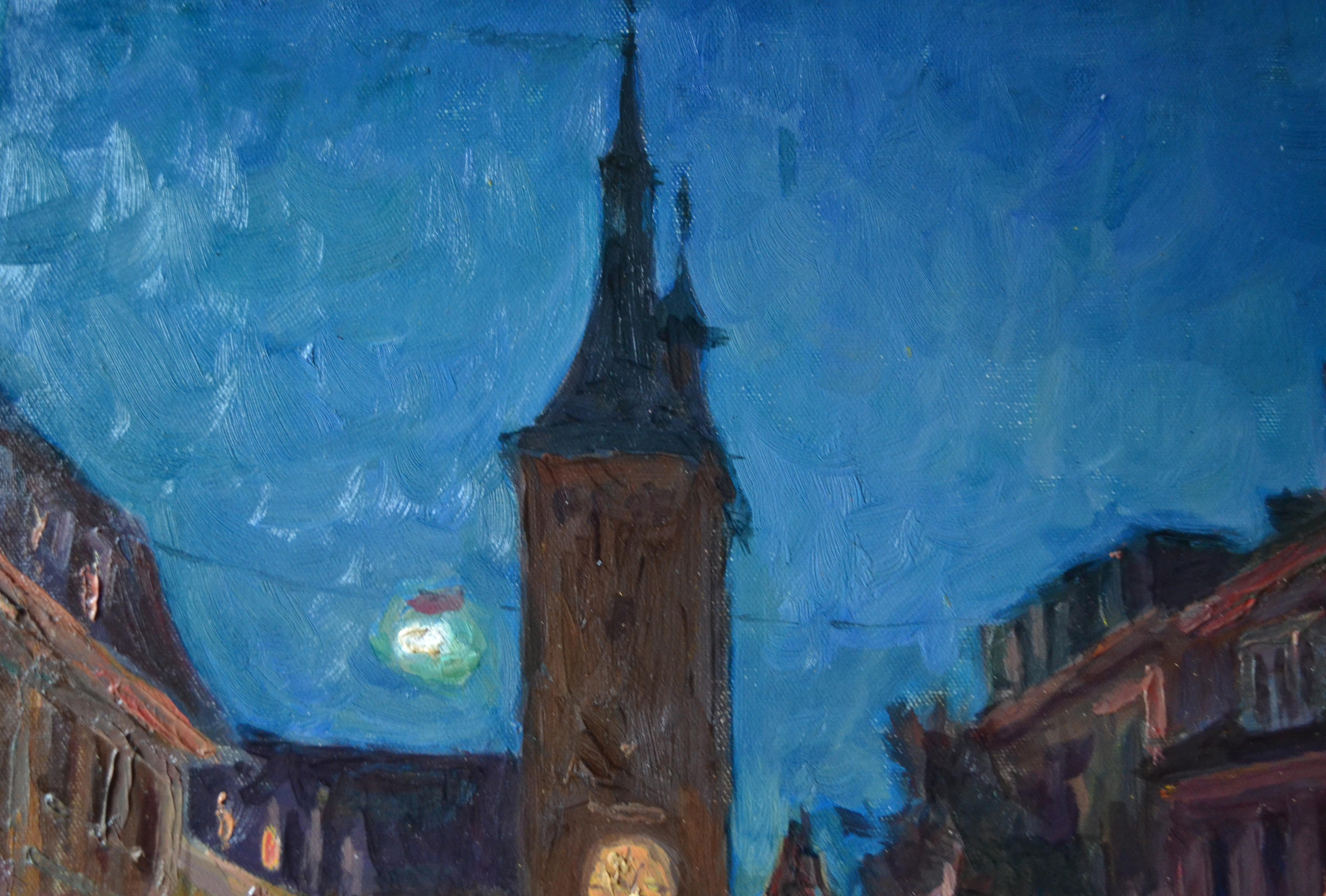 Night in a Bavarian town For Sale 4