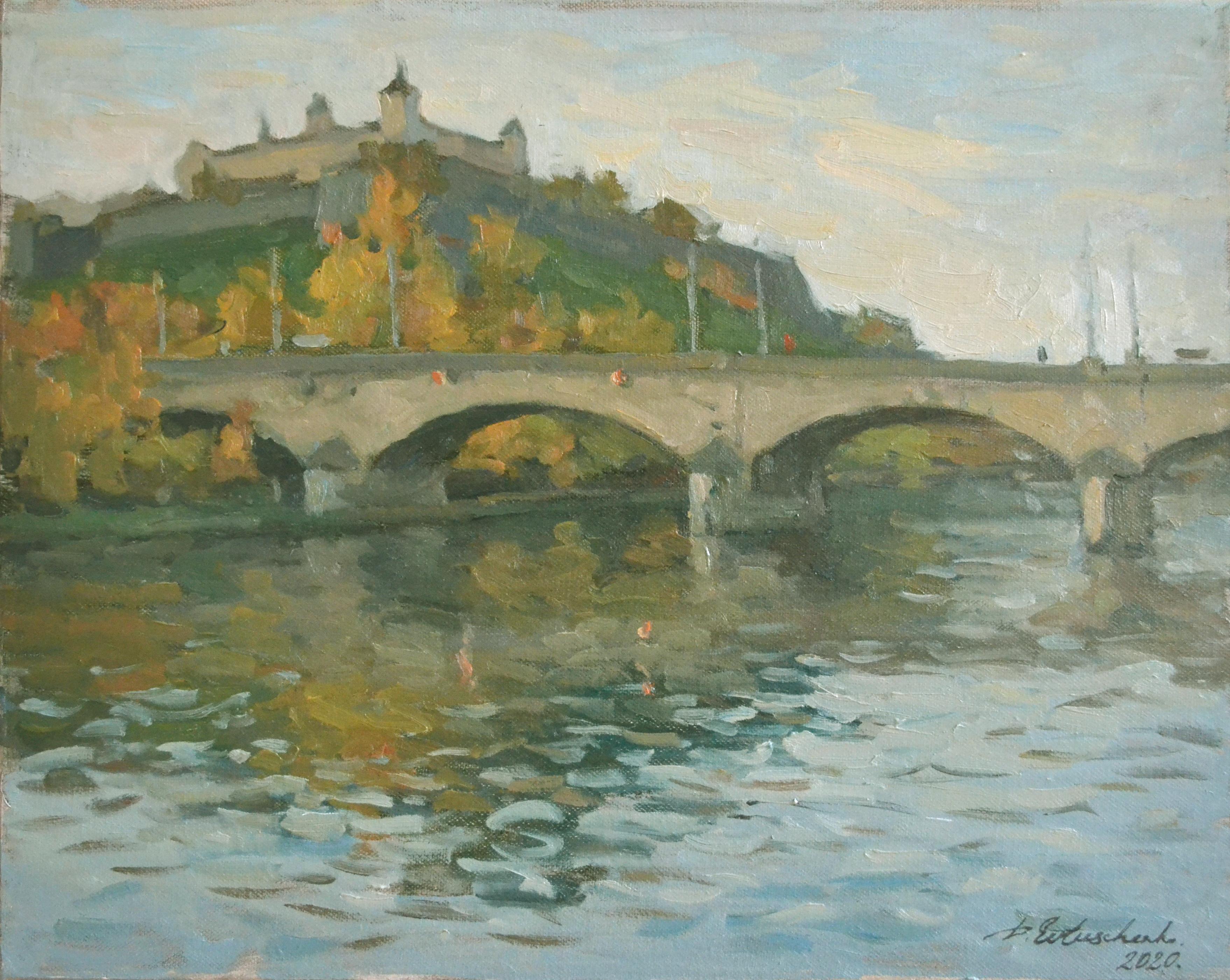 Old Bridge and Fortress. Autumn