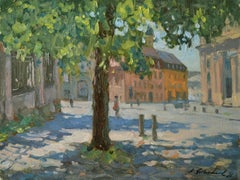 Old town on a sunny day