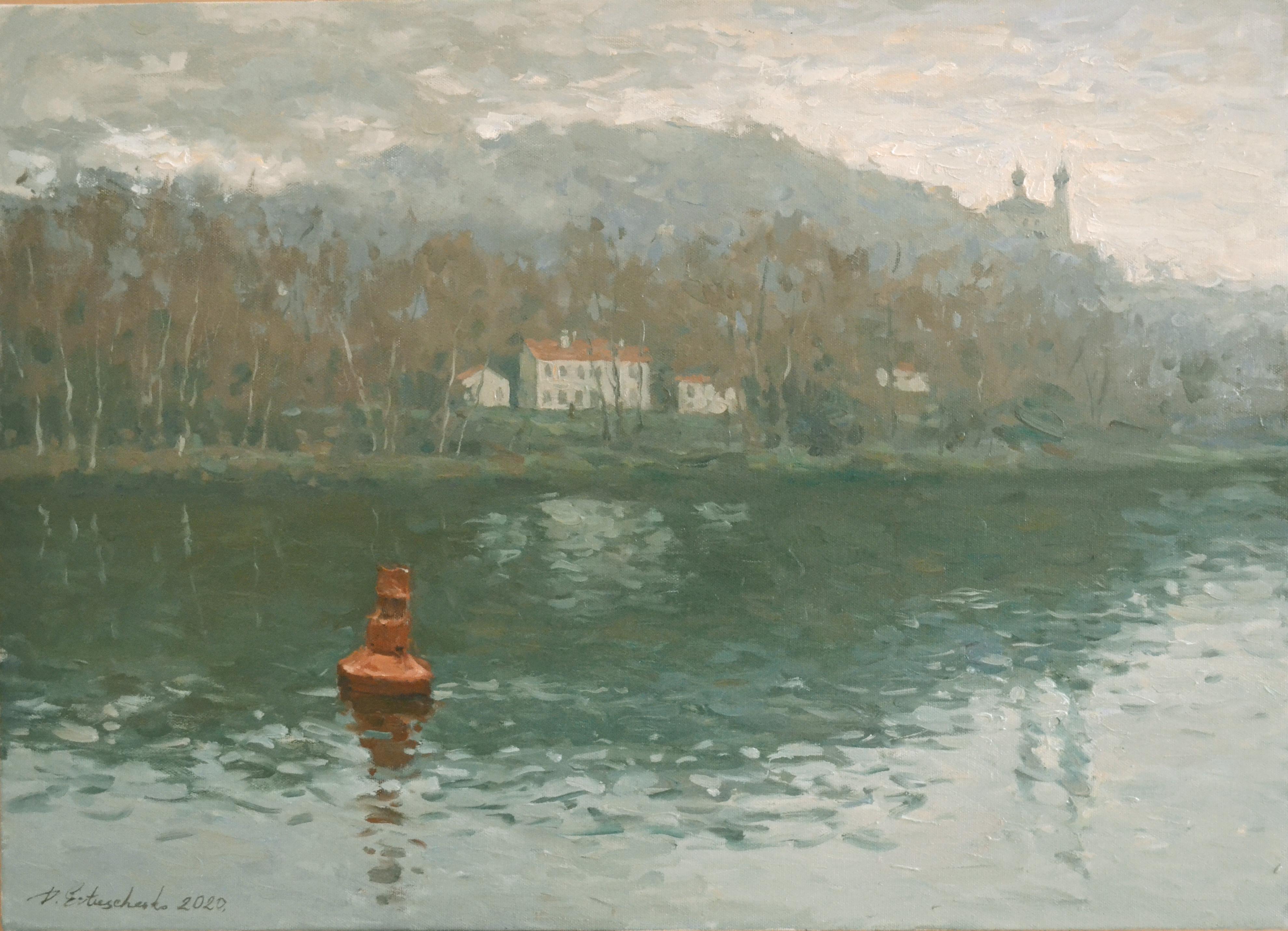 Red Buoy on the Main
