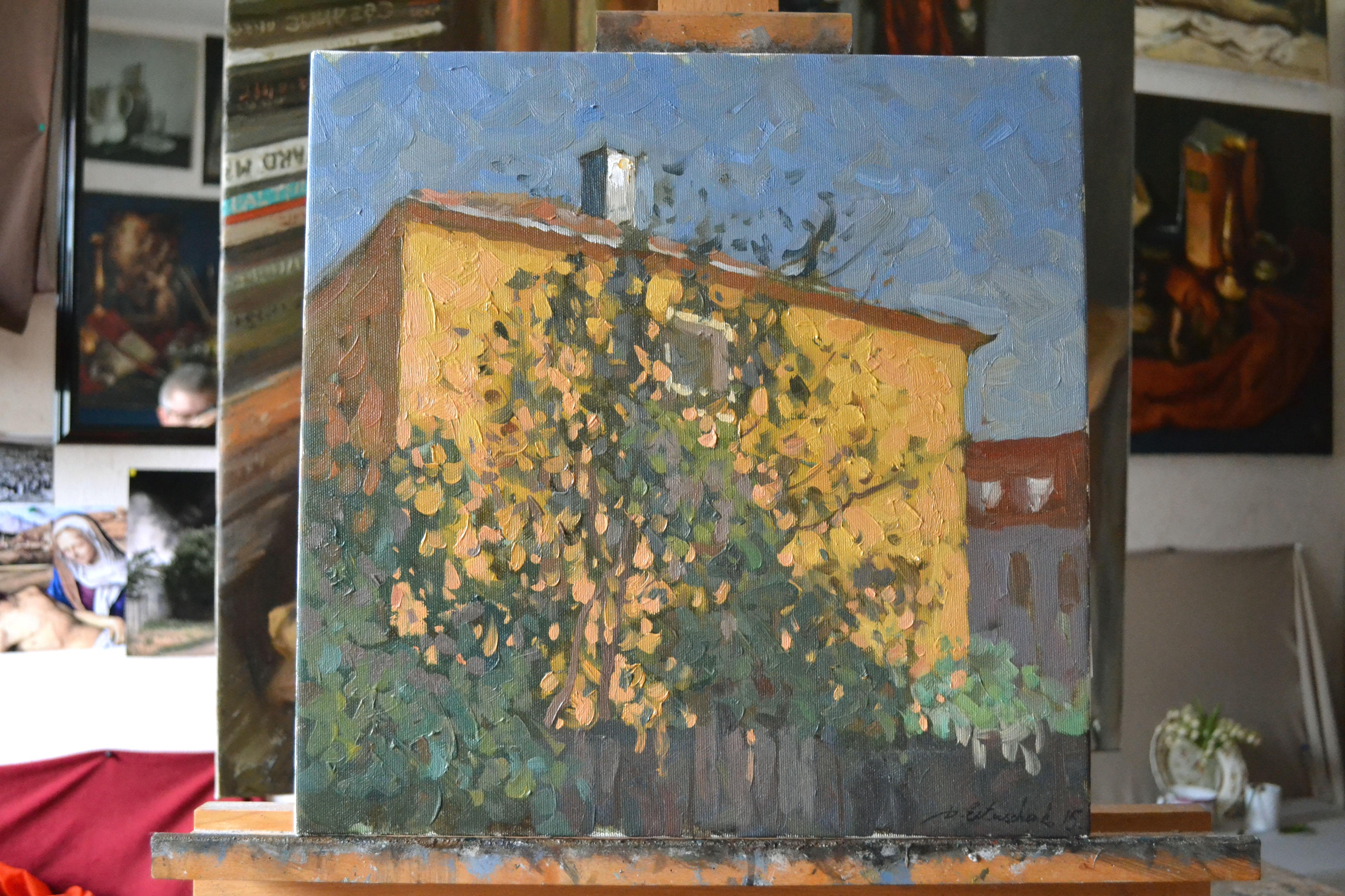Casa Amarilla - Painting de Dmitry Evtushenko