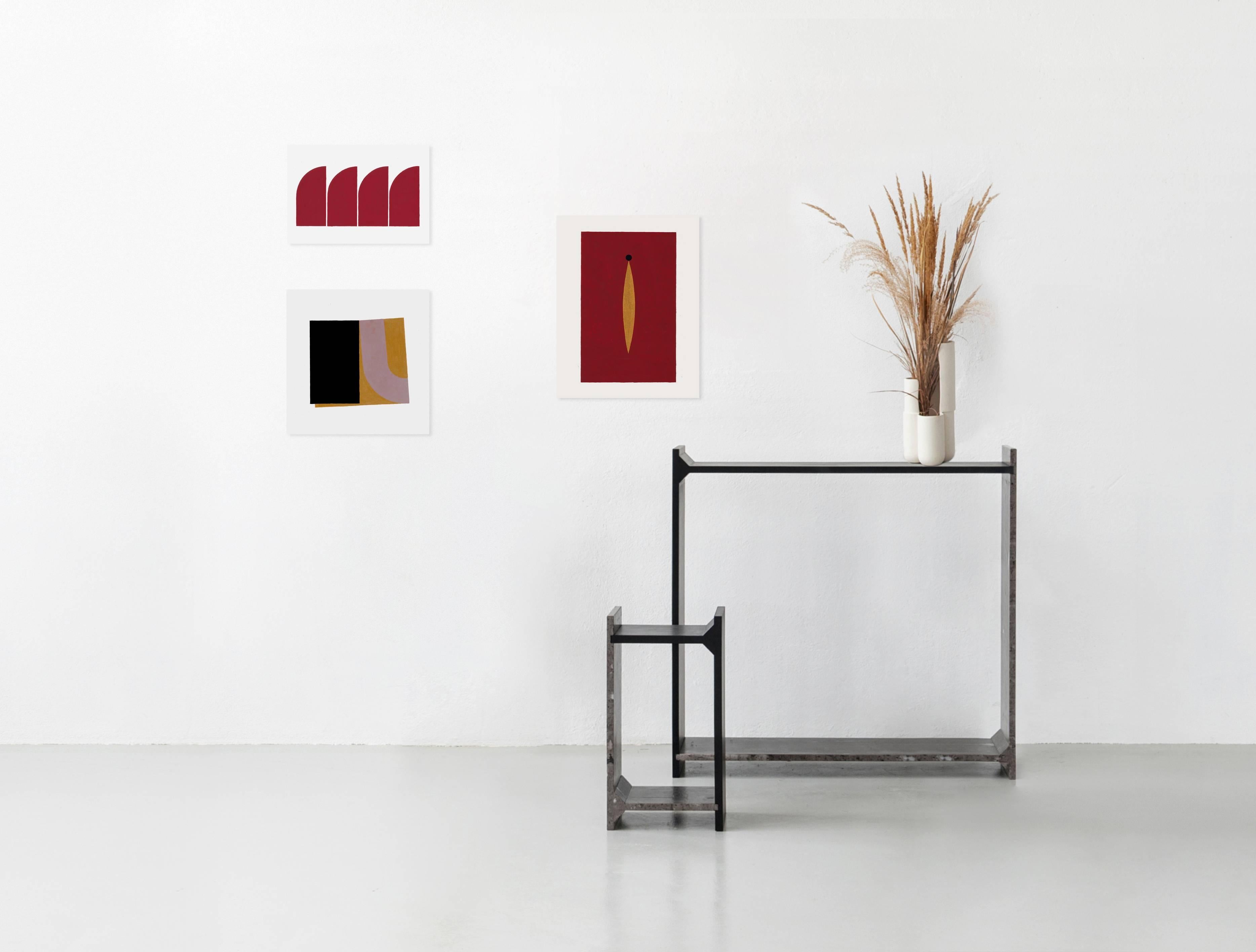 Russe Peinture contemporaine de Dmitry Samygin « Architectural Delusion 1 » de style Bauhaus en vente