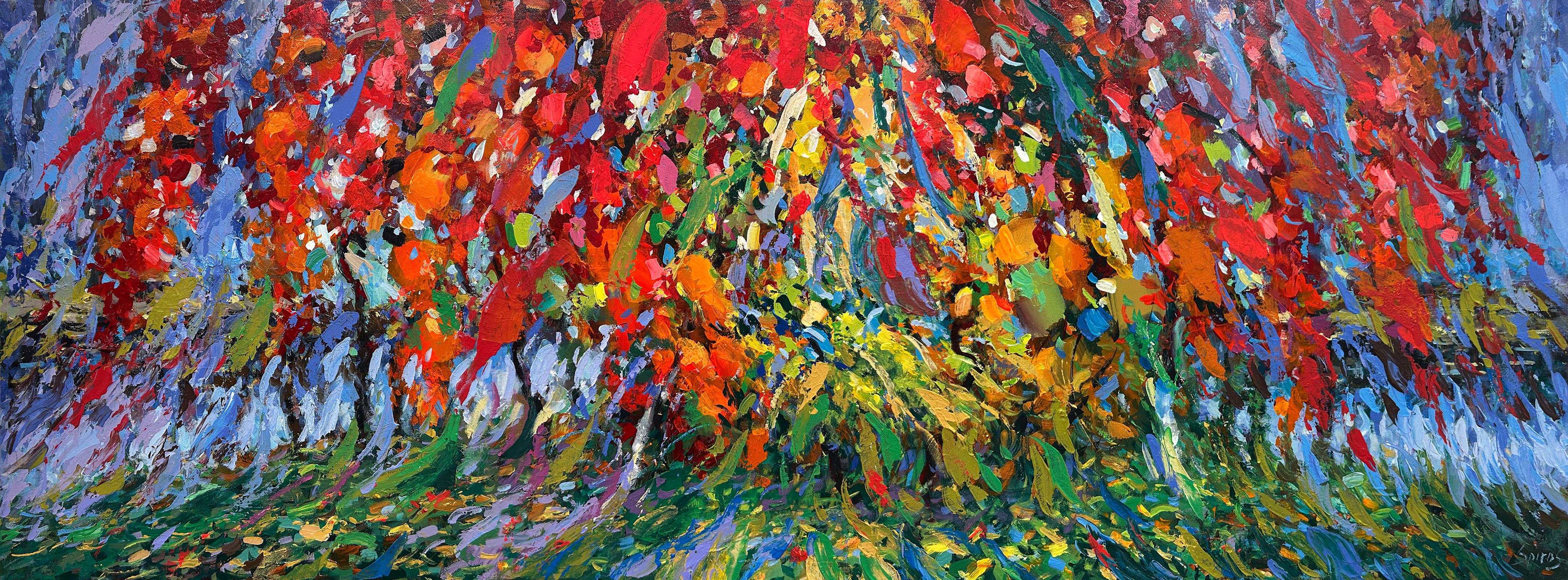 Dmitry Spiros Landscape Painting - Autumn mood