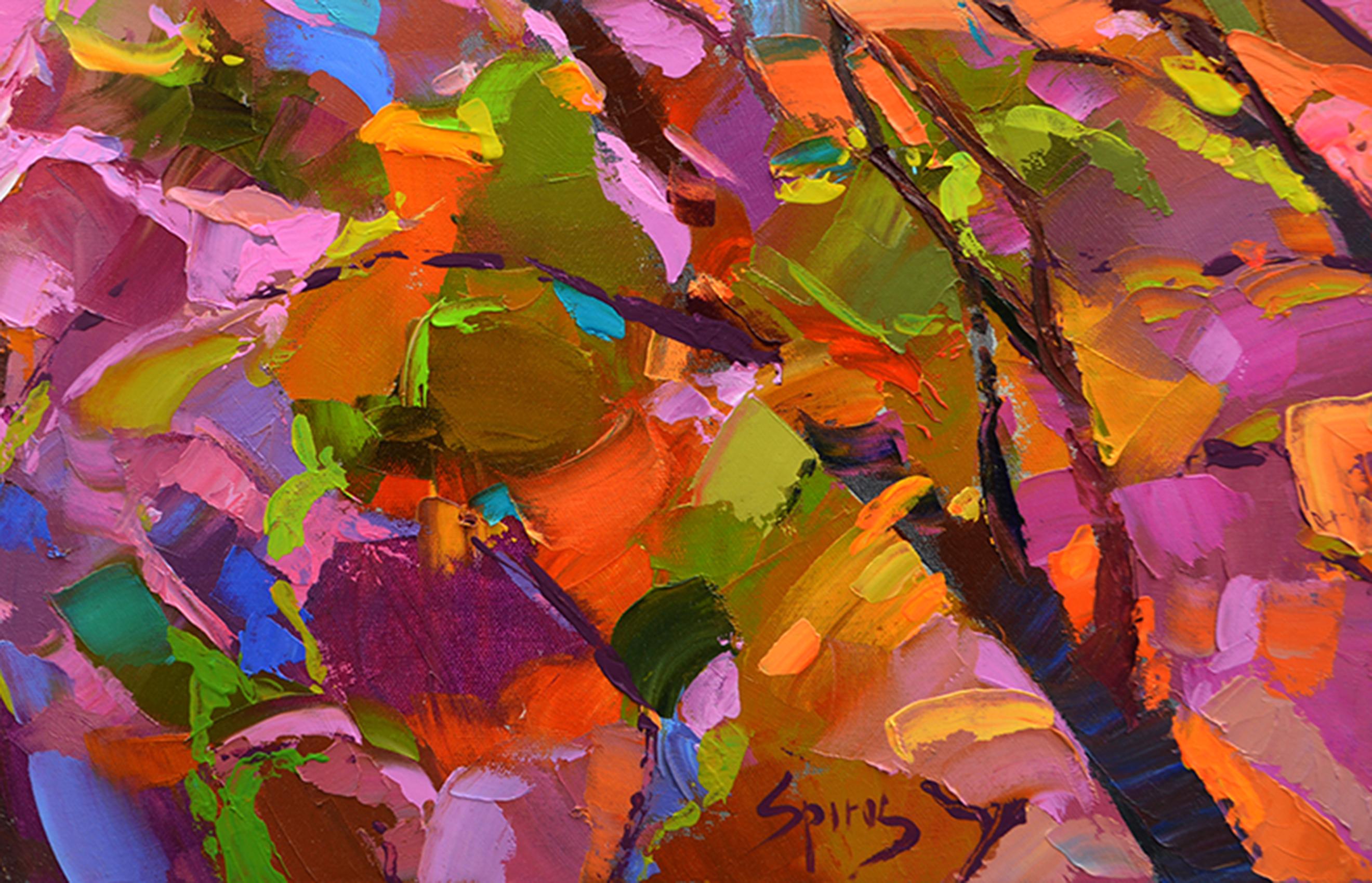 Bio sfera Sierra Gorda (Braun), Figurative Painting, von Dmitry Spiros