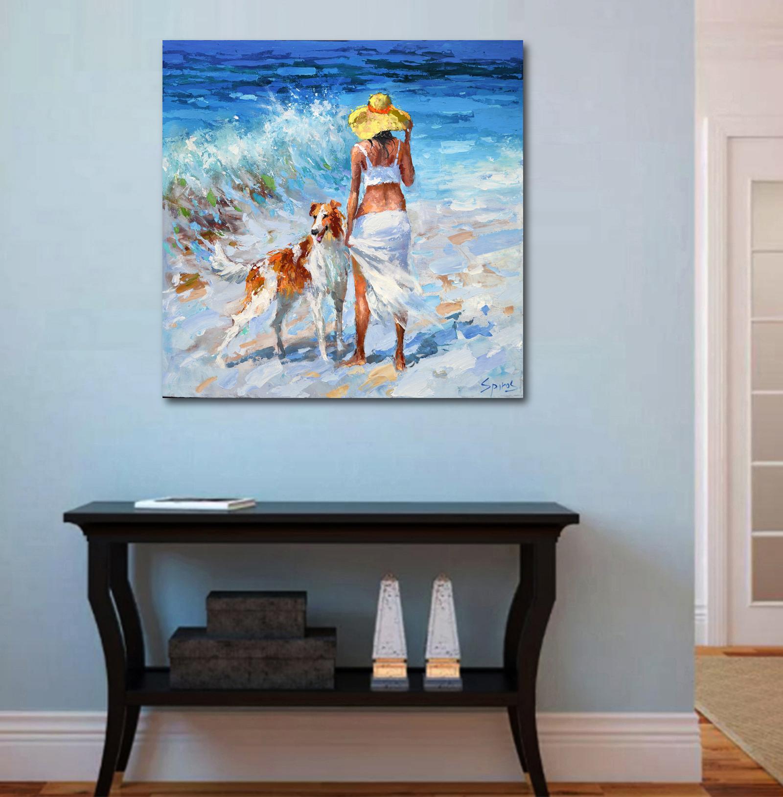 Karibisches Wind 2 – Painting von Dmitry Spiros