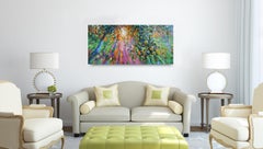 Emerald apple orchard