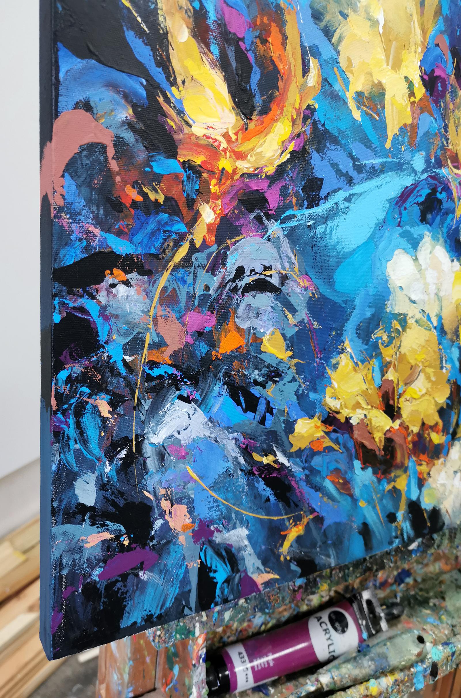 Ephemere Ausstrahlung (Impressionismus), Painting, von Dmitry Spiros