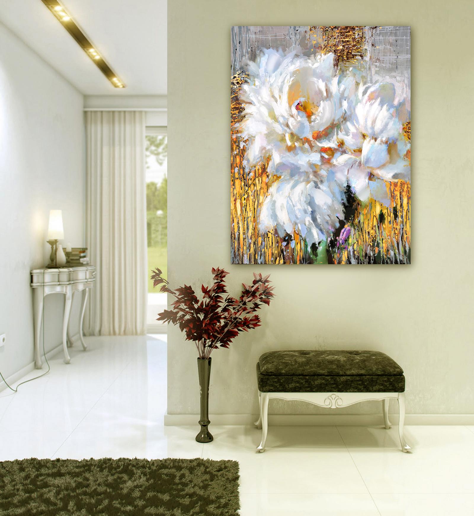 Blumenkomposition #14 – Painting von Dmitry Spiros
