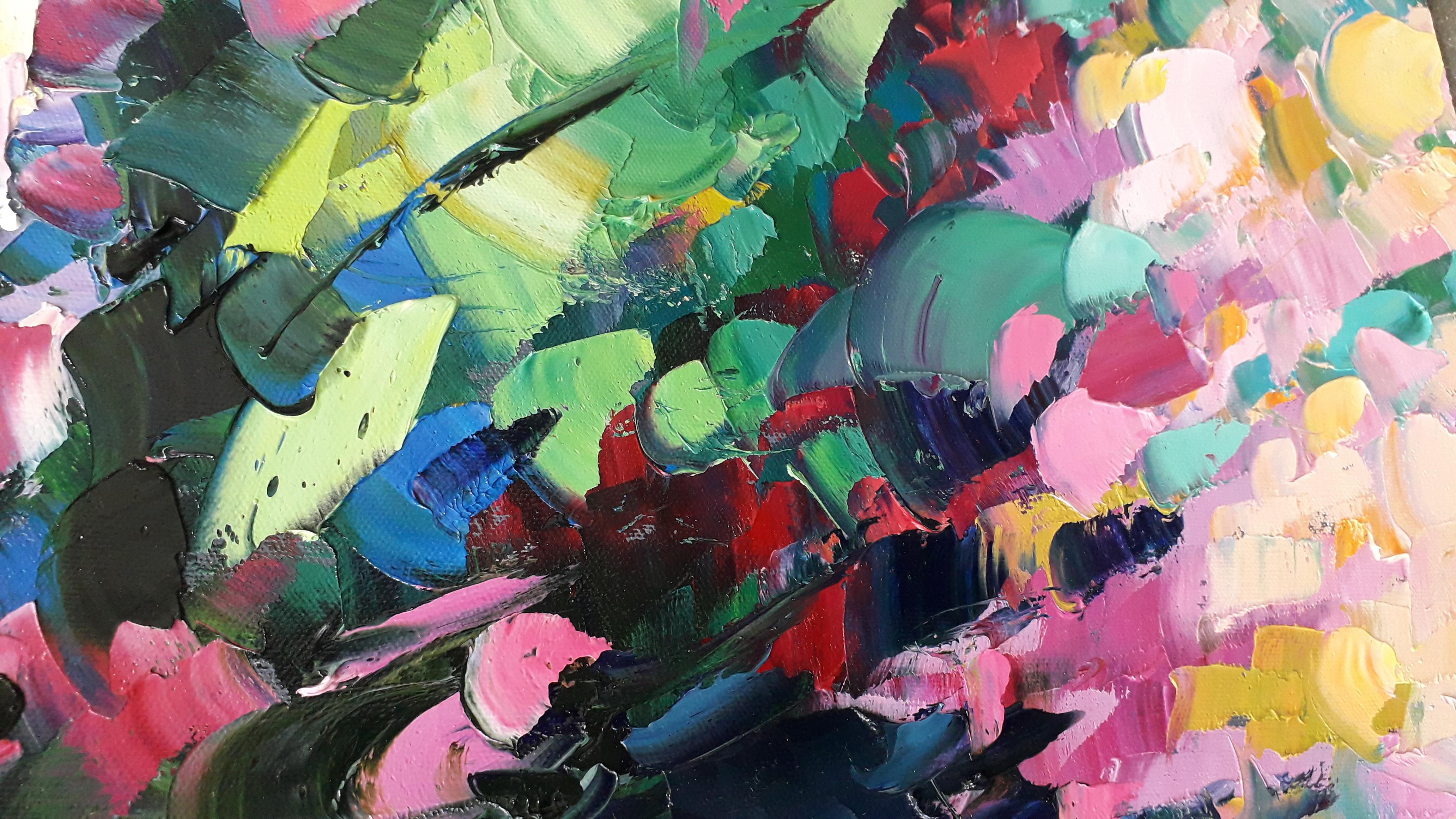 Composition de fleurs #5I
taille - 77 cm x 74 cm, 30,3