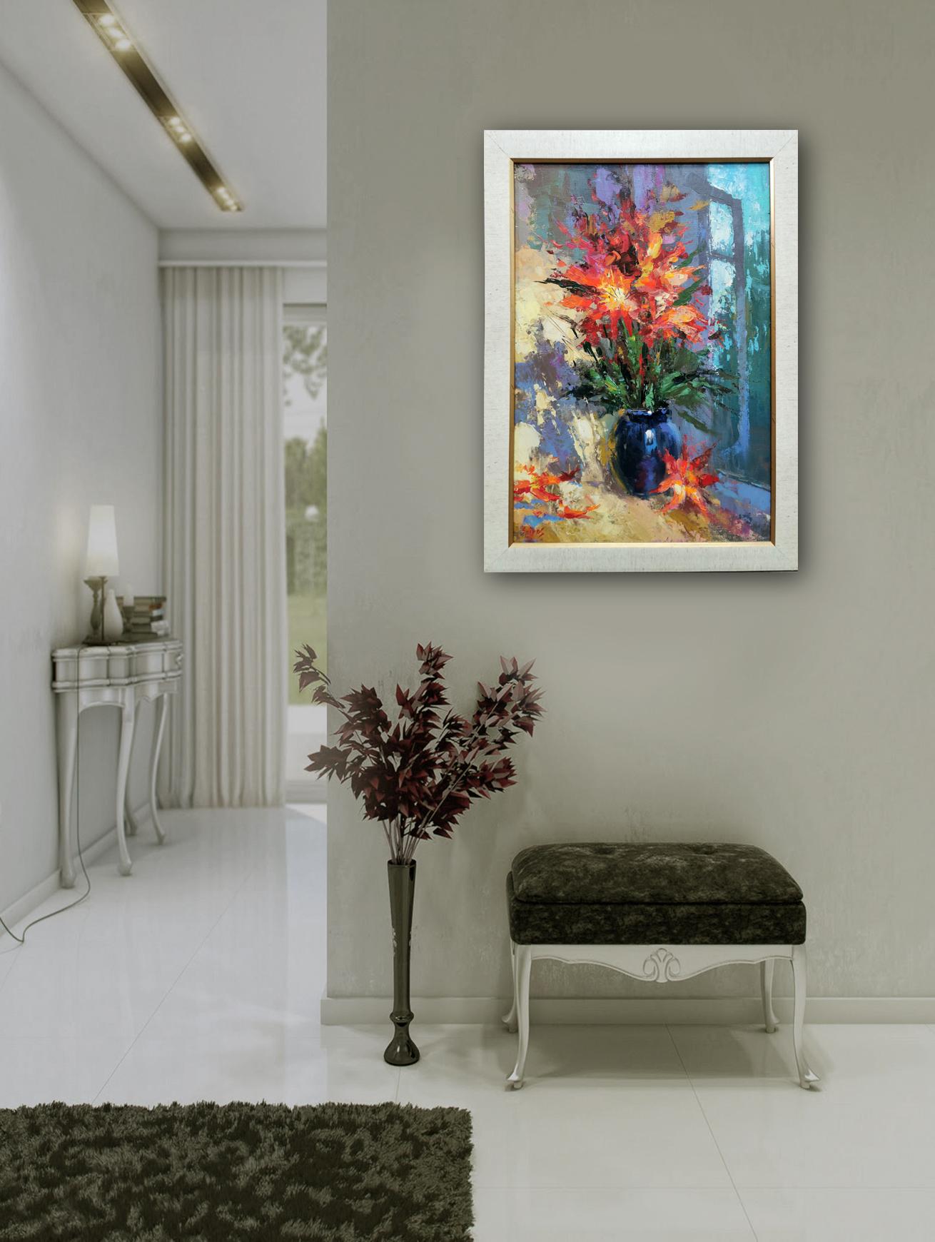 Pintura : Acr. Óleo sobre lienzo.

tamaño - 58cm x 40 cm, 23 