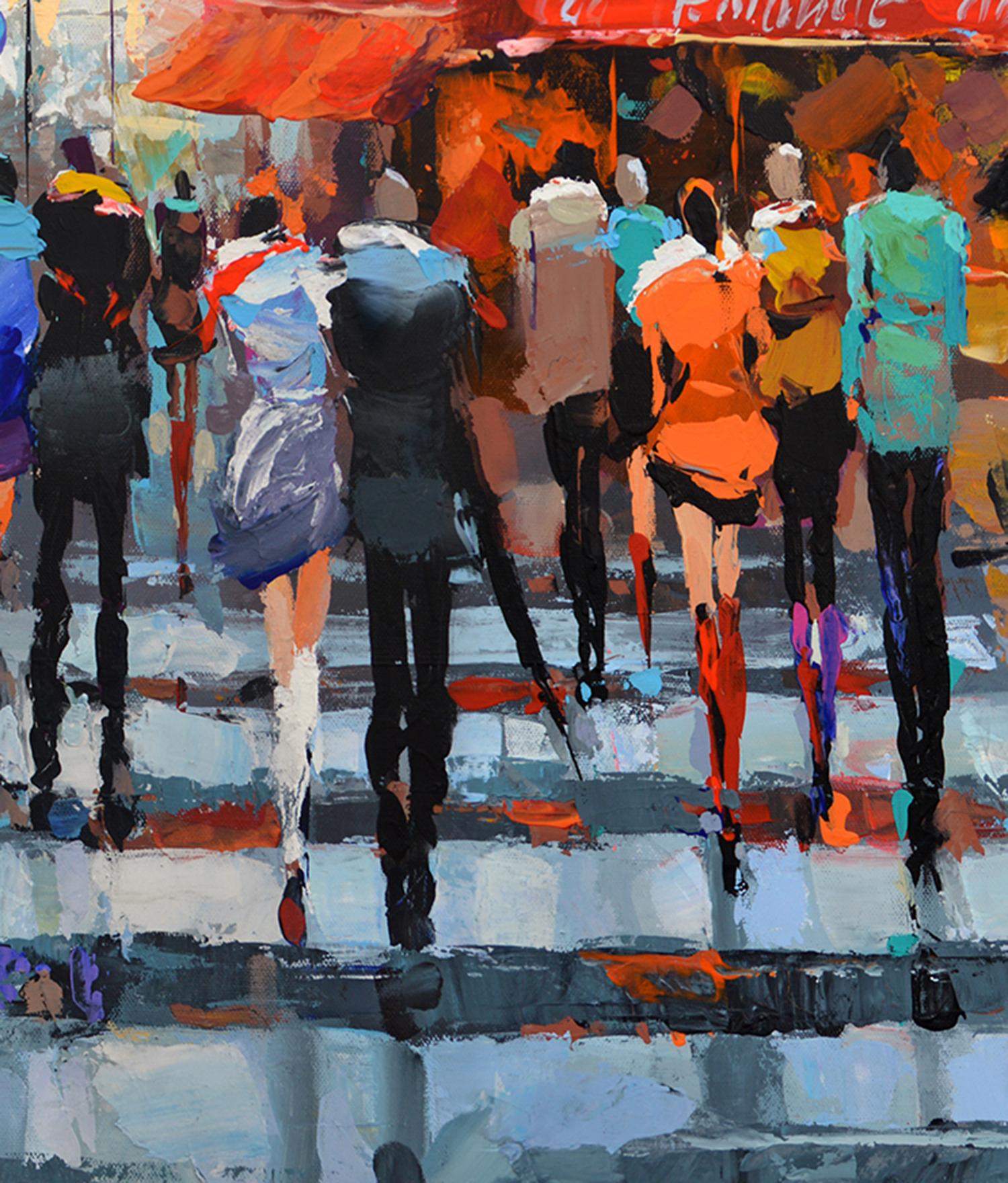 Painting: Oil, Acrylic on Canvas.

La Rotonde - acr. oil on canvas painting. 2022, ready to hang

Size - 100cm x 70cm, (39,5