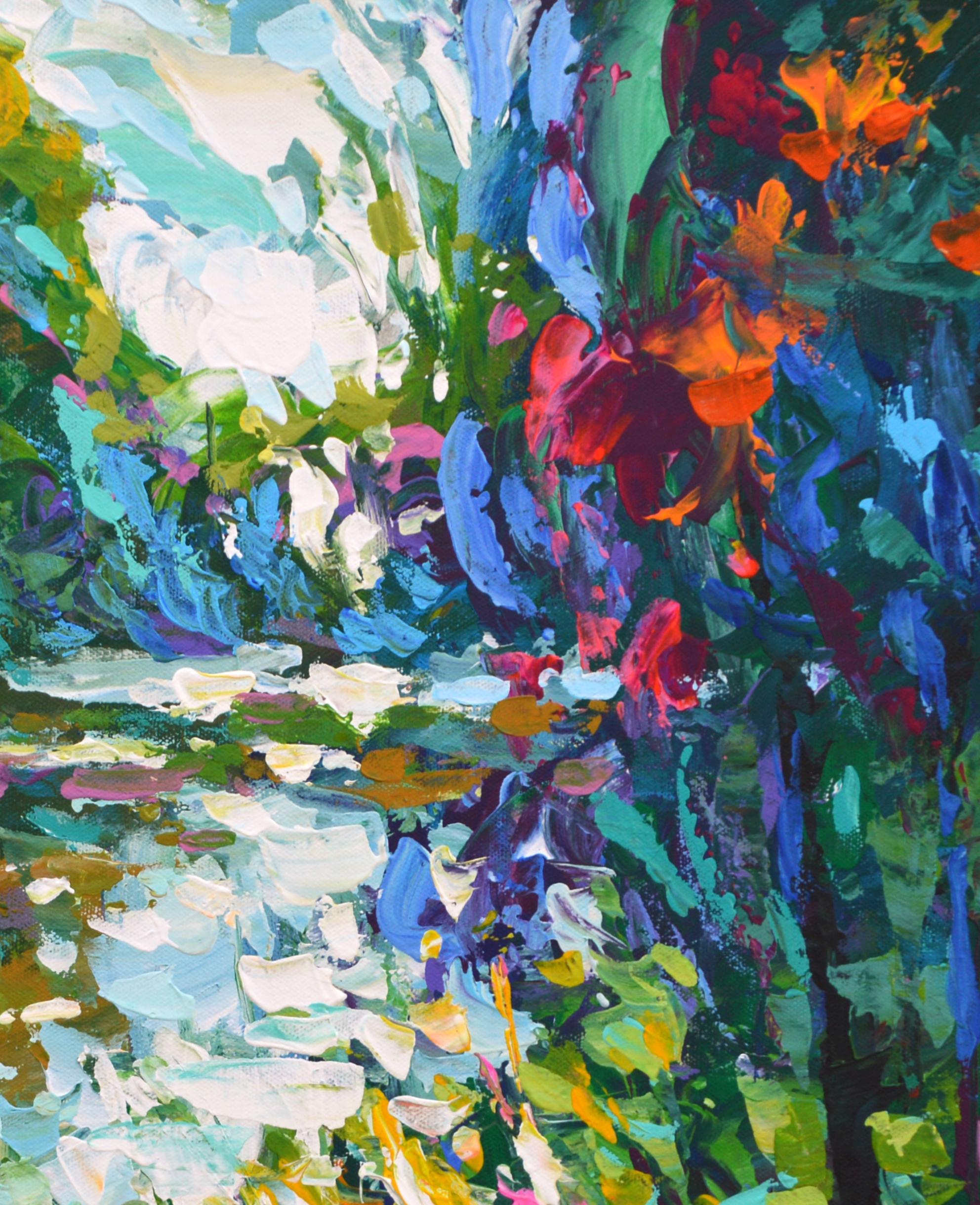 Painting: Oil on Canvas.

Old pond in the willows - oil painting, landscape
size: 43,2