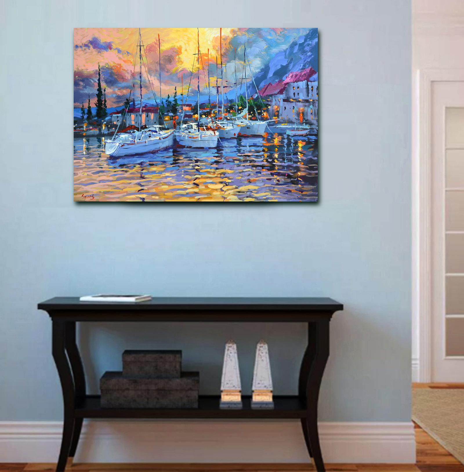 Peinture : Huile, acrylique sur toile.
60cm x 80cm
(24