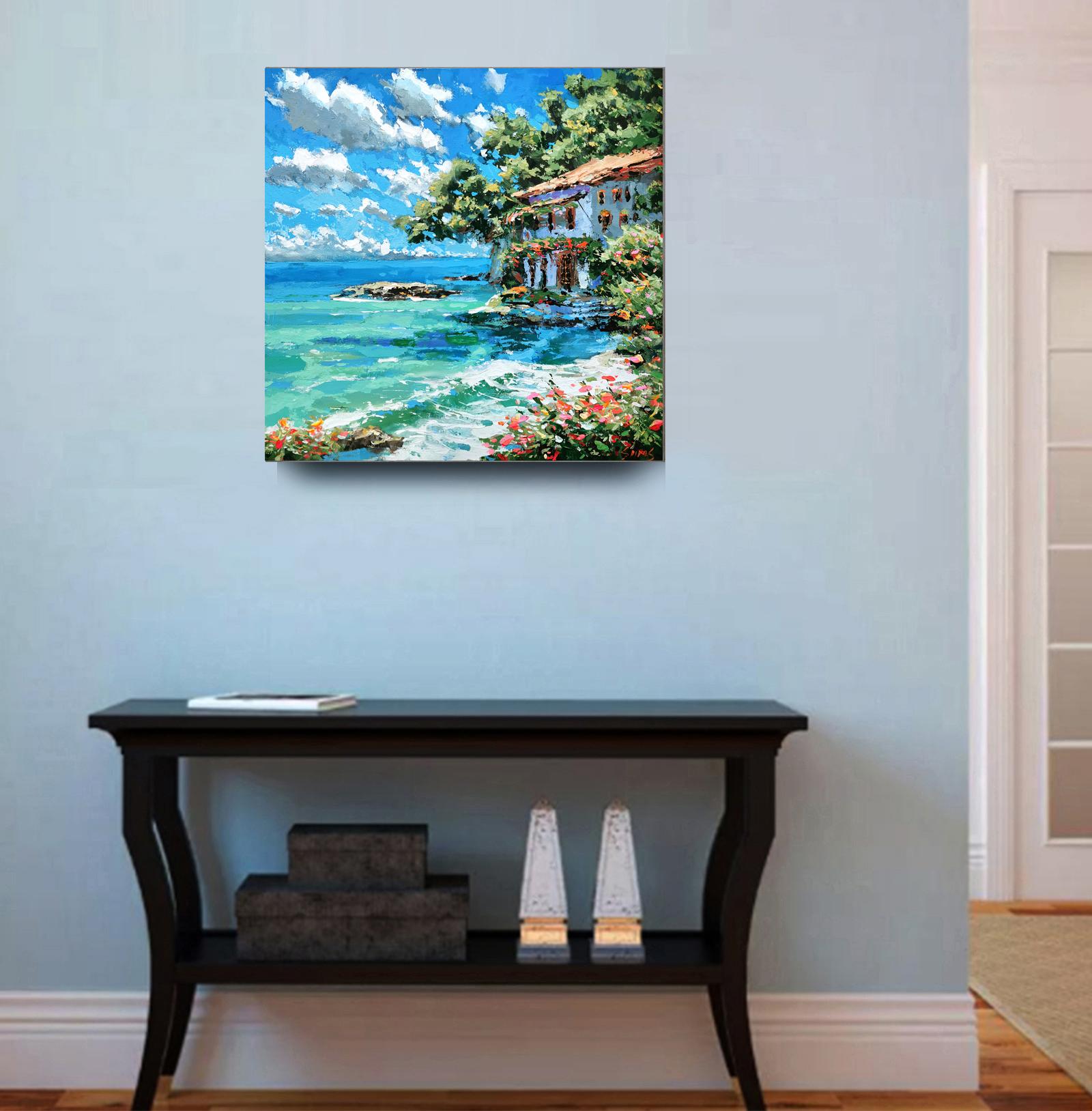 Ruhige Bucht 2 – Painting von Dmitry Spiros