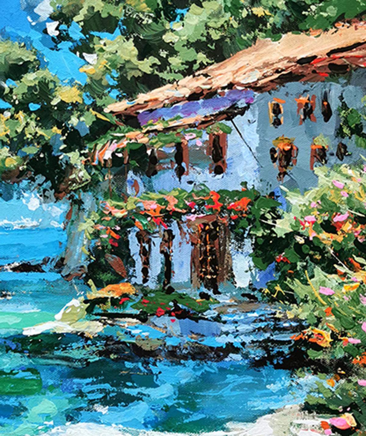 Ruhige Bucht 2 (Impressionismus), Painting, von Dmitry Spiros