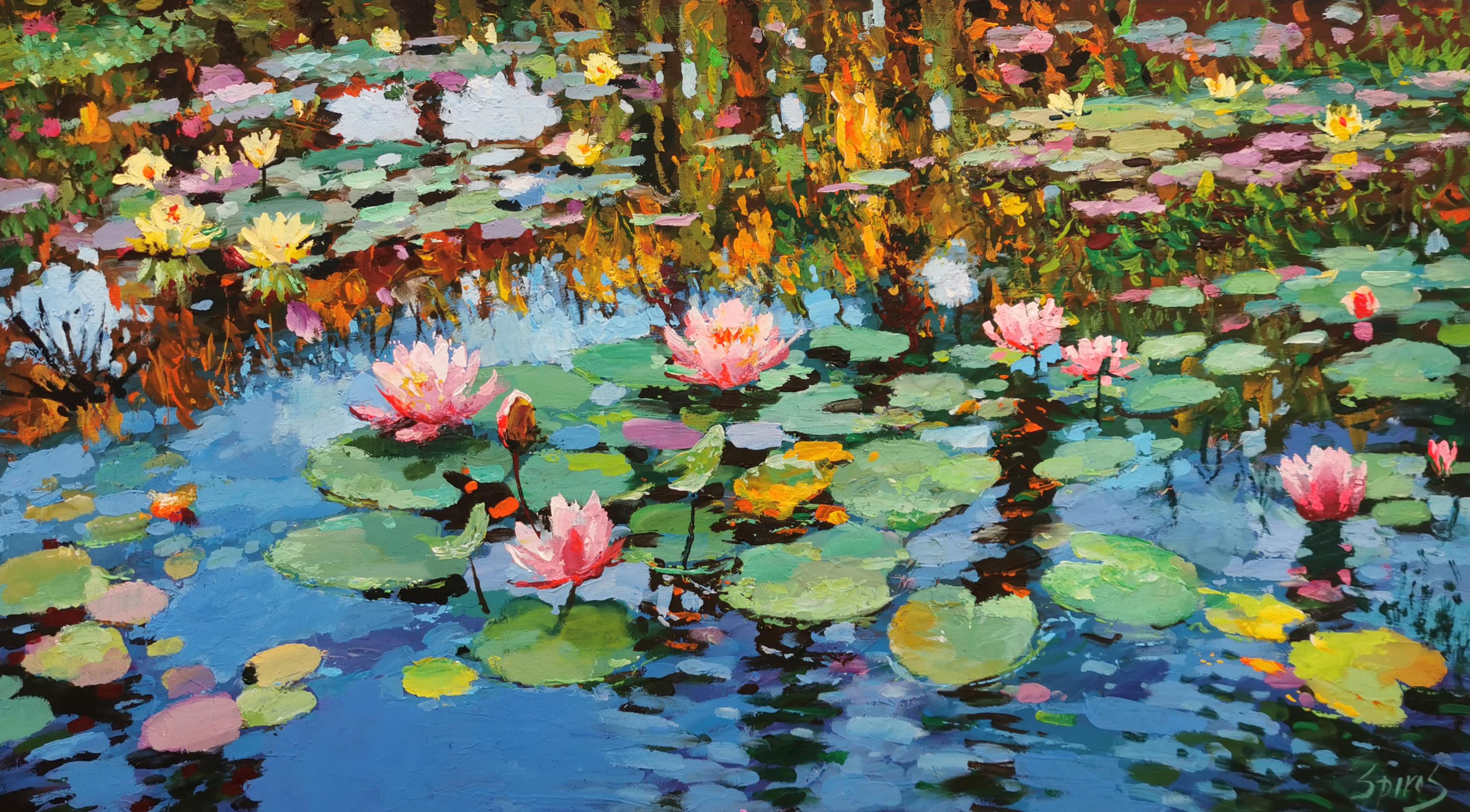 Nénuphars en fleurs 2